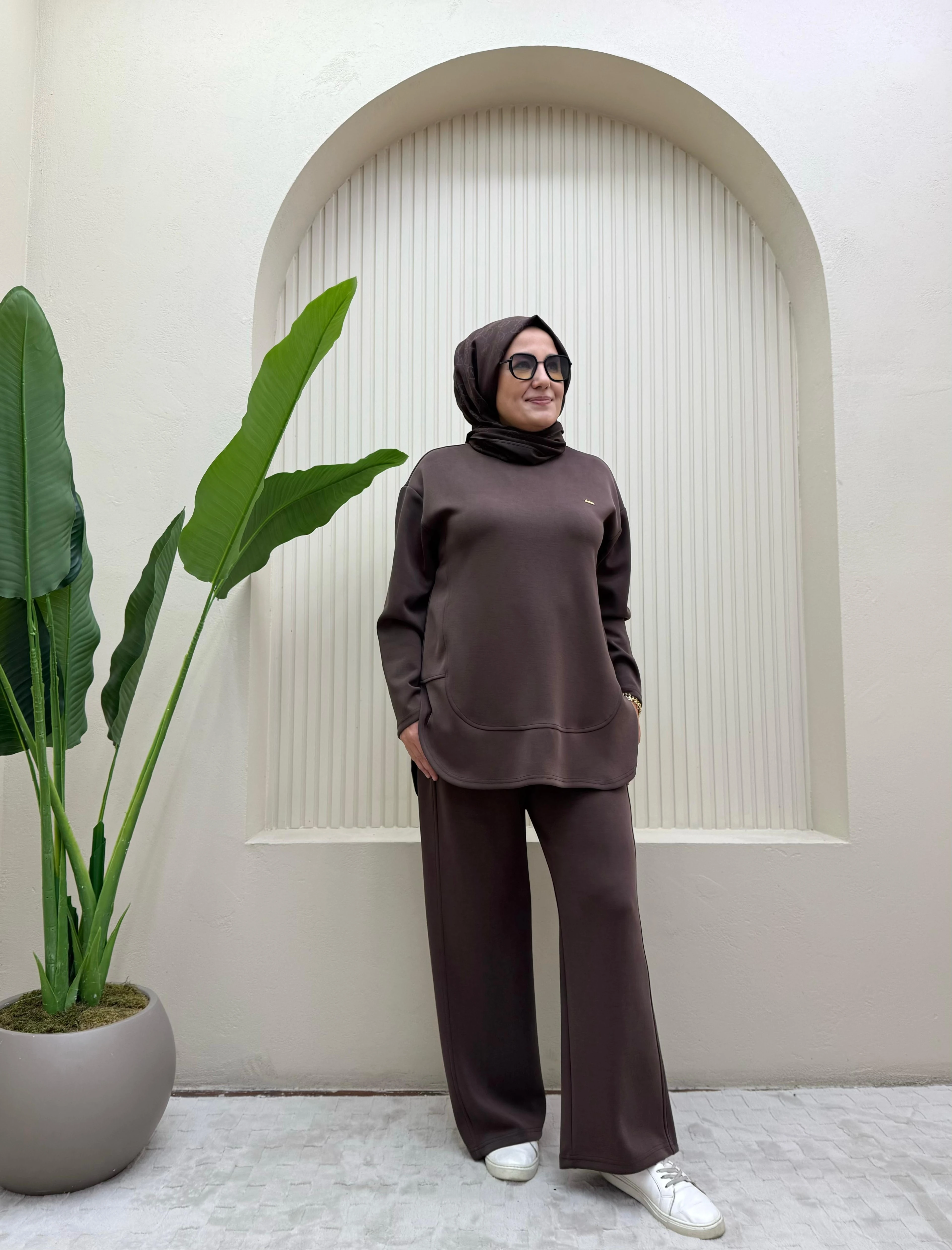 Luvi Takım  - Kahverengi