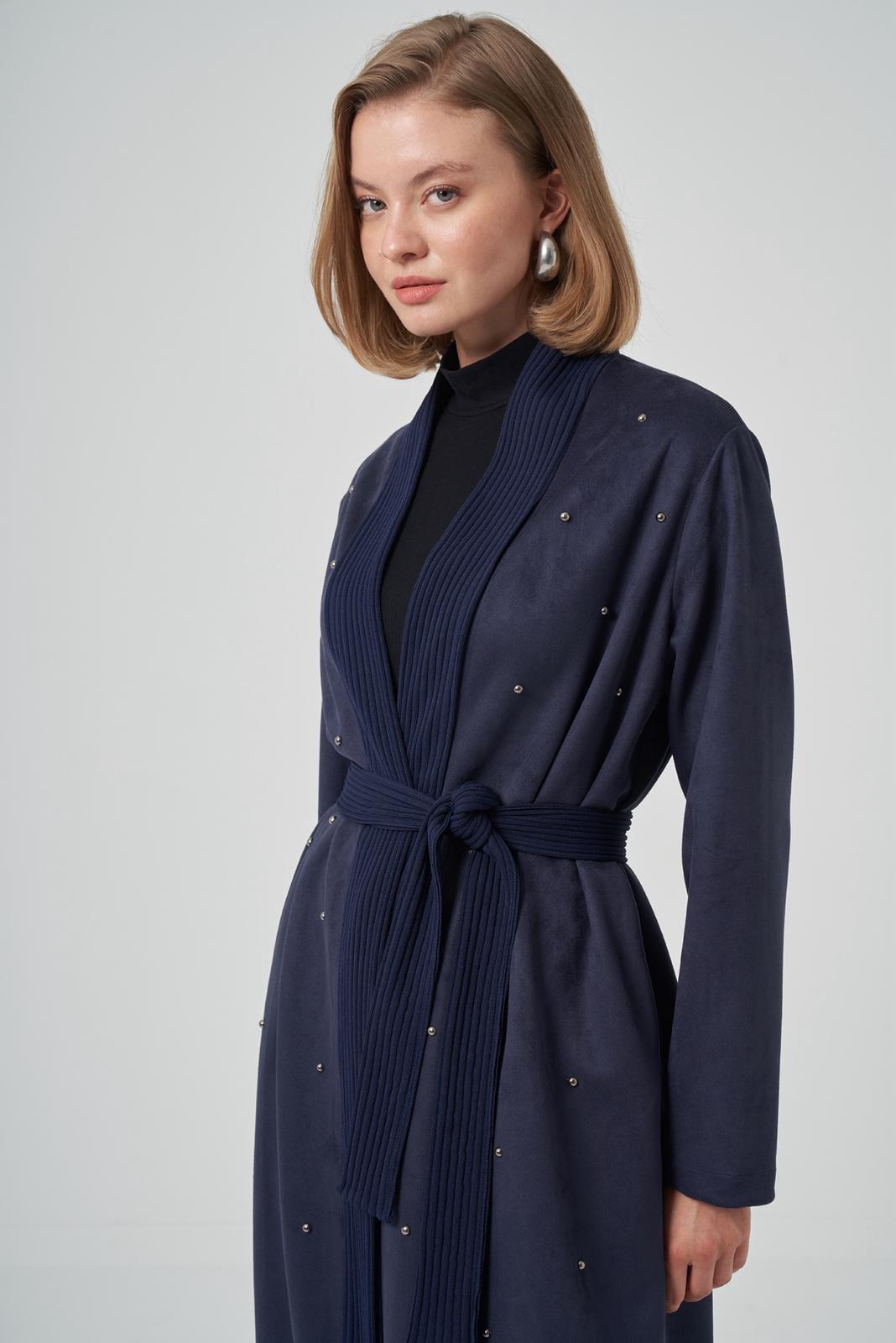 Nuss 6001 Süet Kap  - lacivert