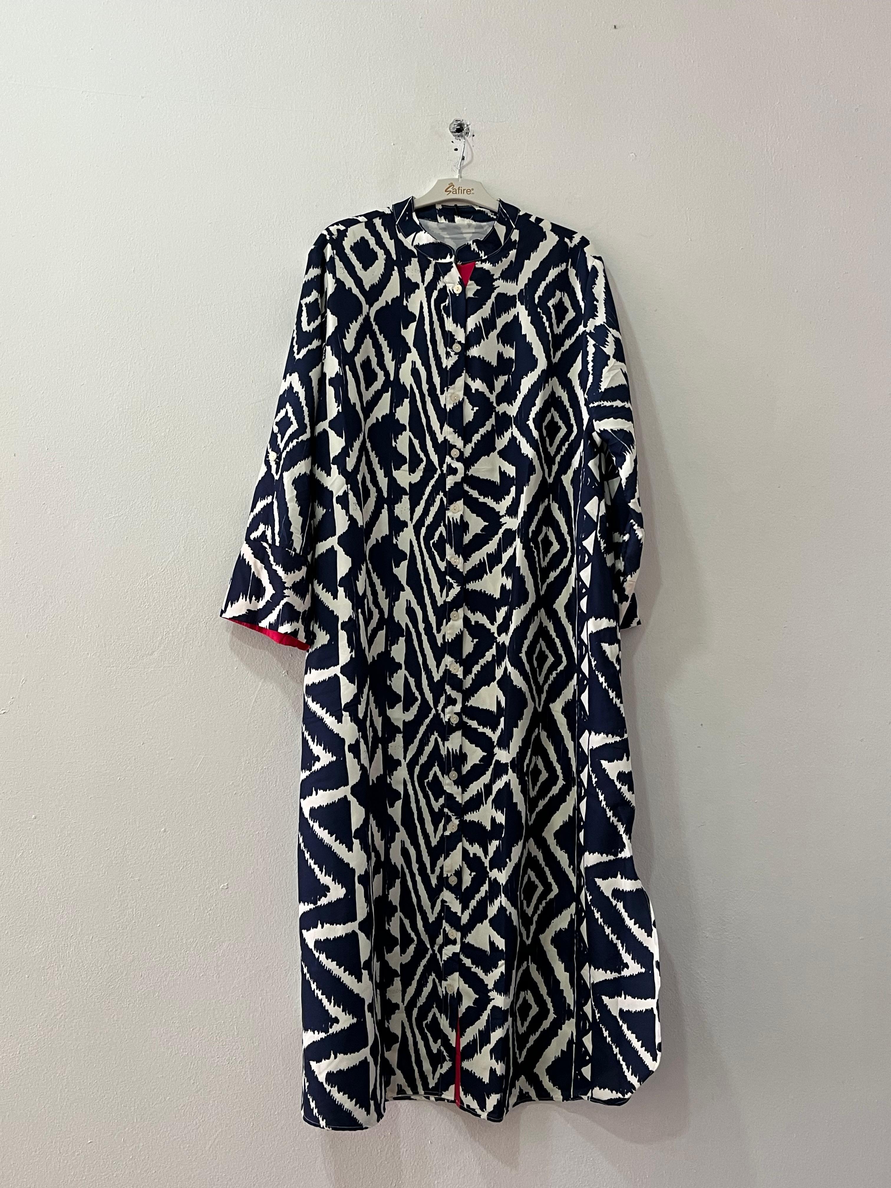Desenli Tunik LACİVERT