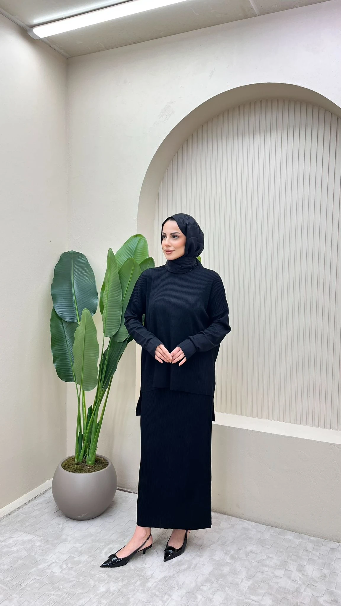 Fitilli Takım Merserize  - SİYAH