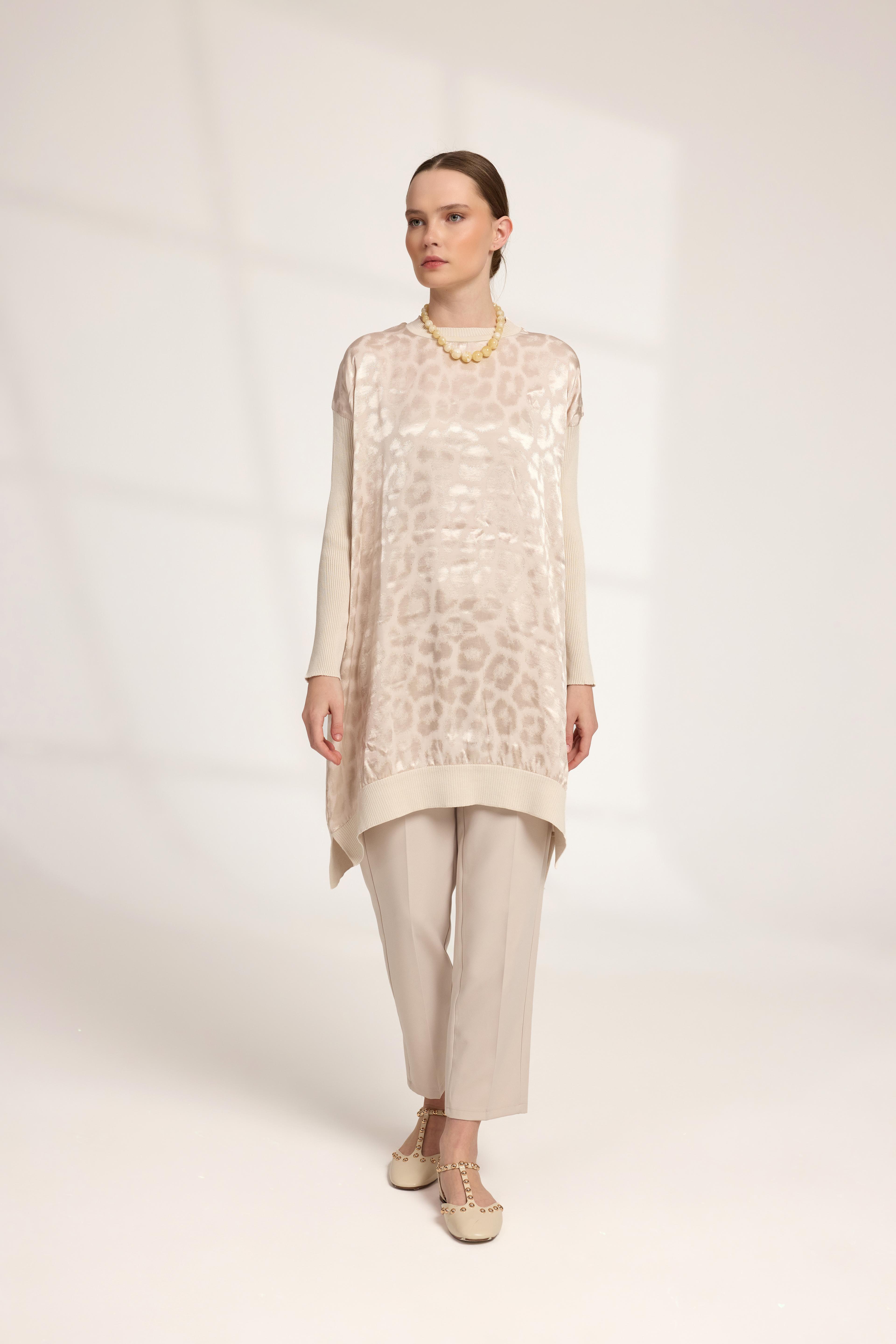 leopar tunik taş