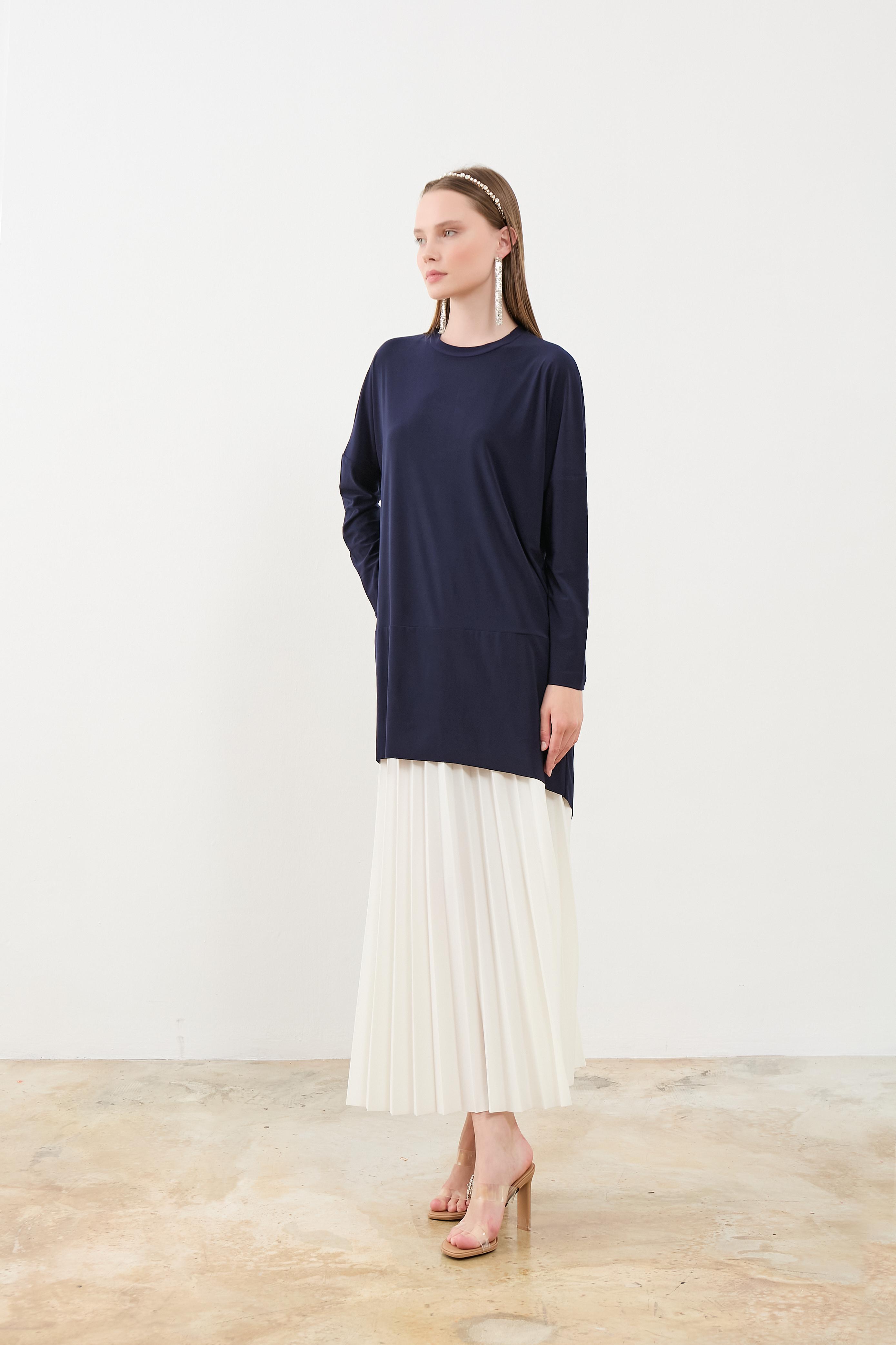 Makas Tunik Lacivert