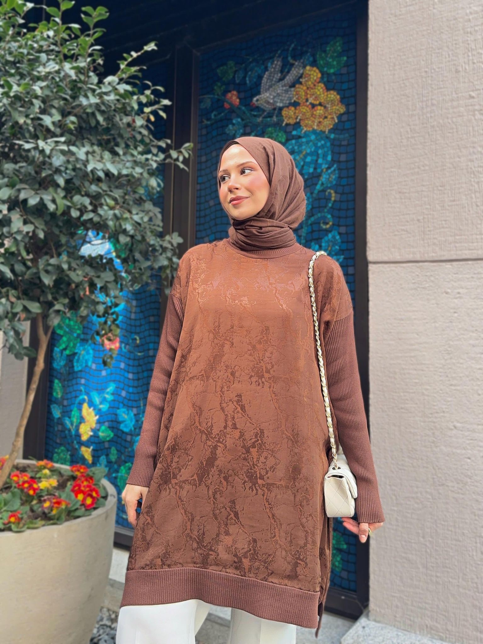 Şimşek Tunik Camel