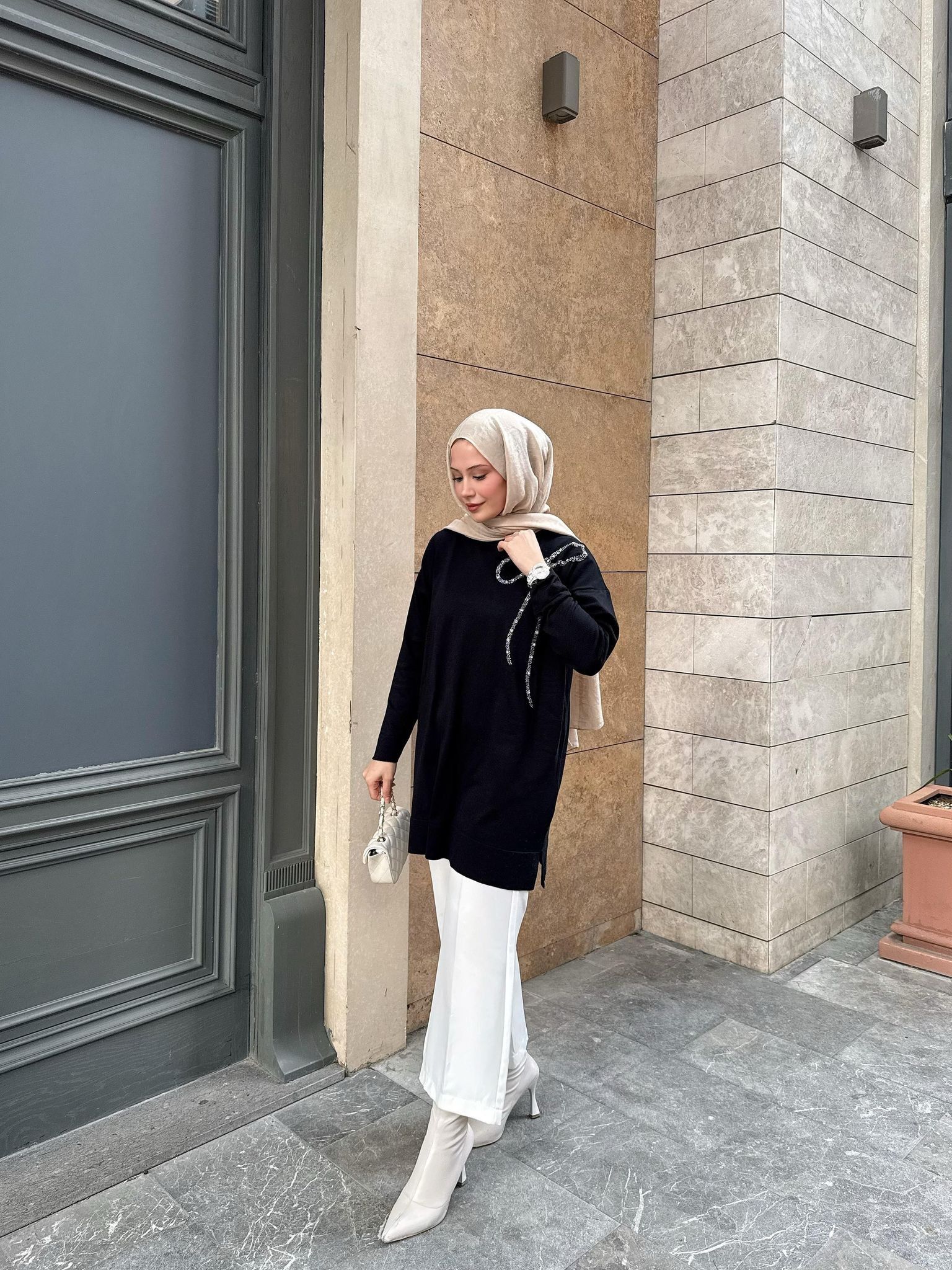 Fiyonk Tunik Siyah