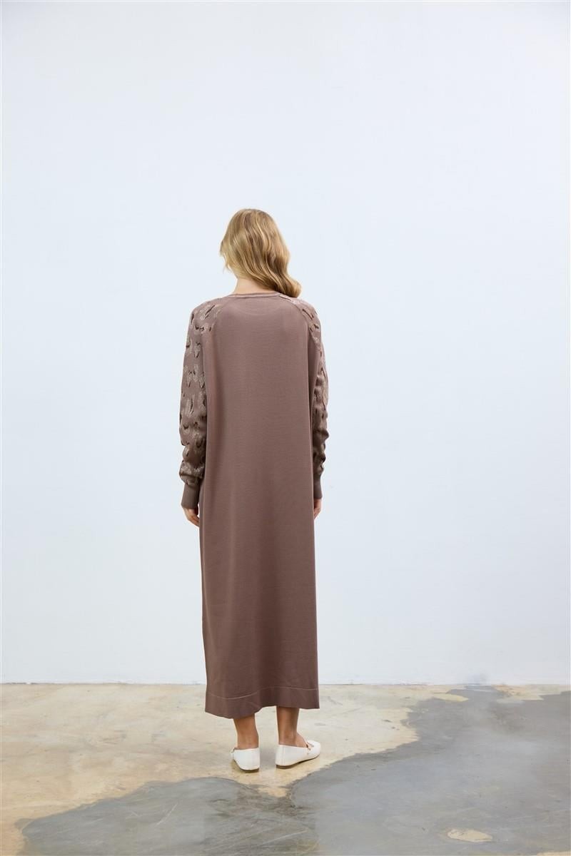 Manch Elbise-Camel