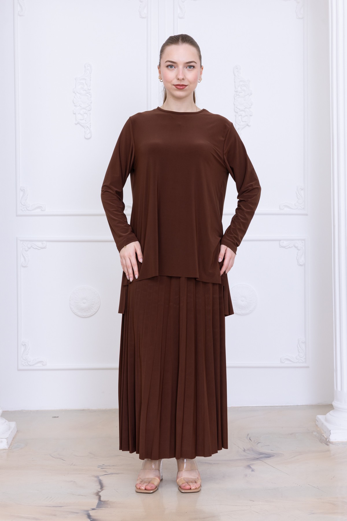MERİ TAKIM KAHVERENGİ