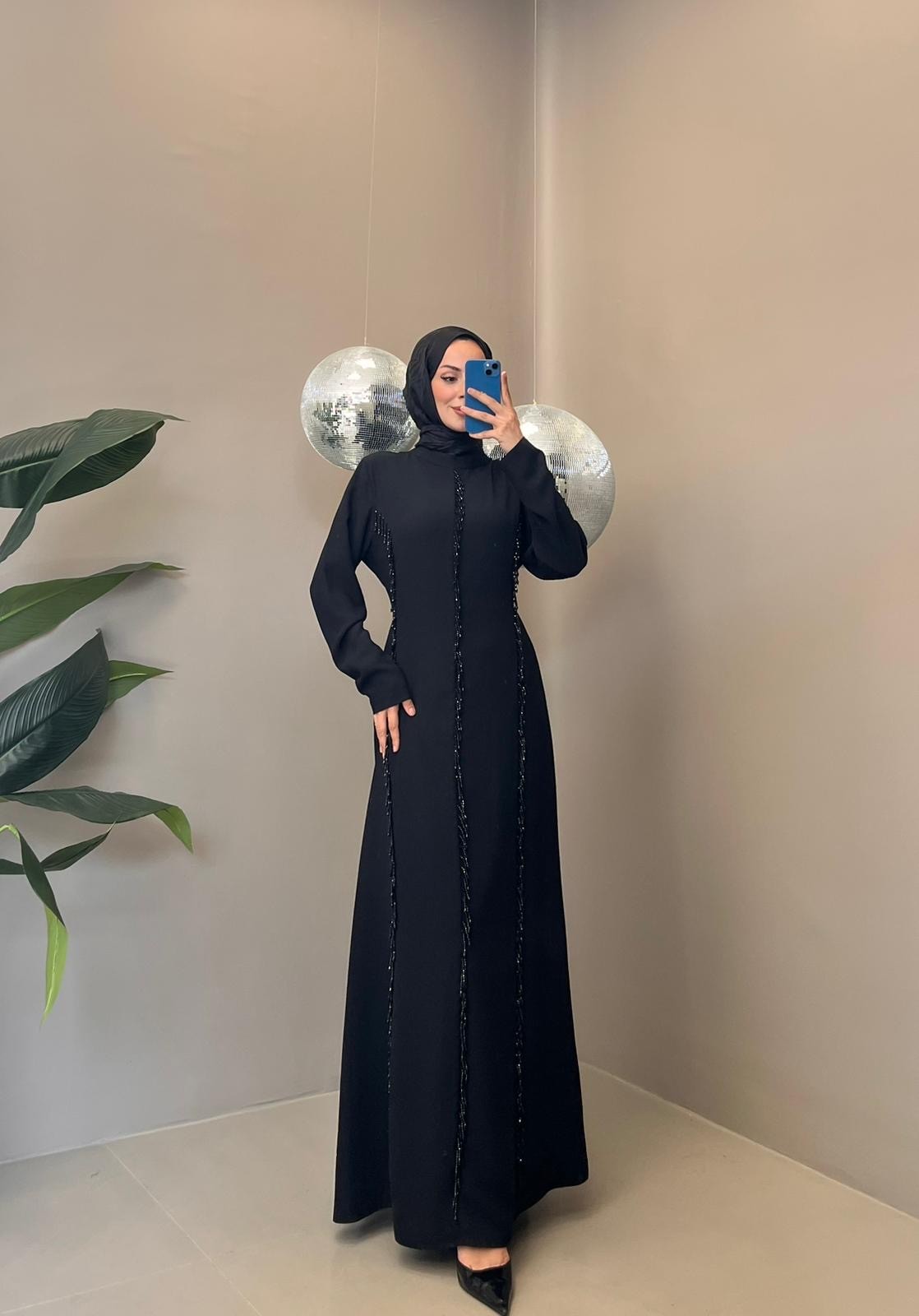 KAMERON ABİYE SİYAH