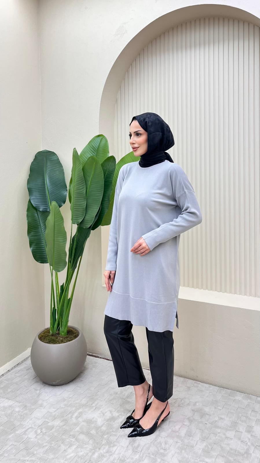 Uzun Merserize Tunik 