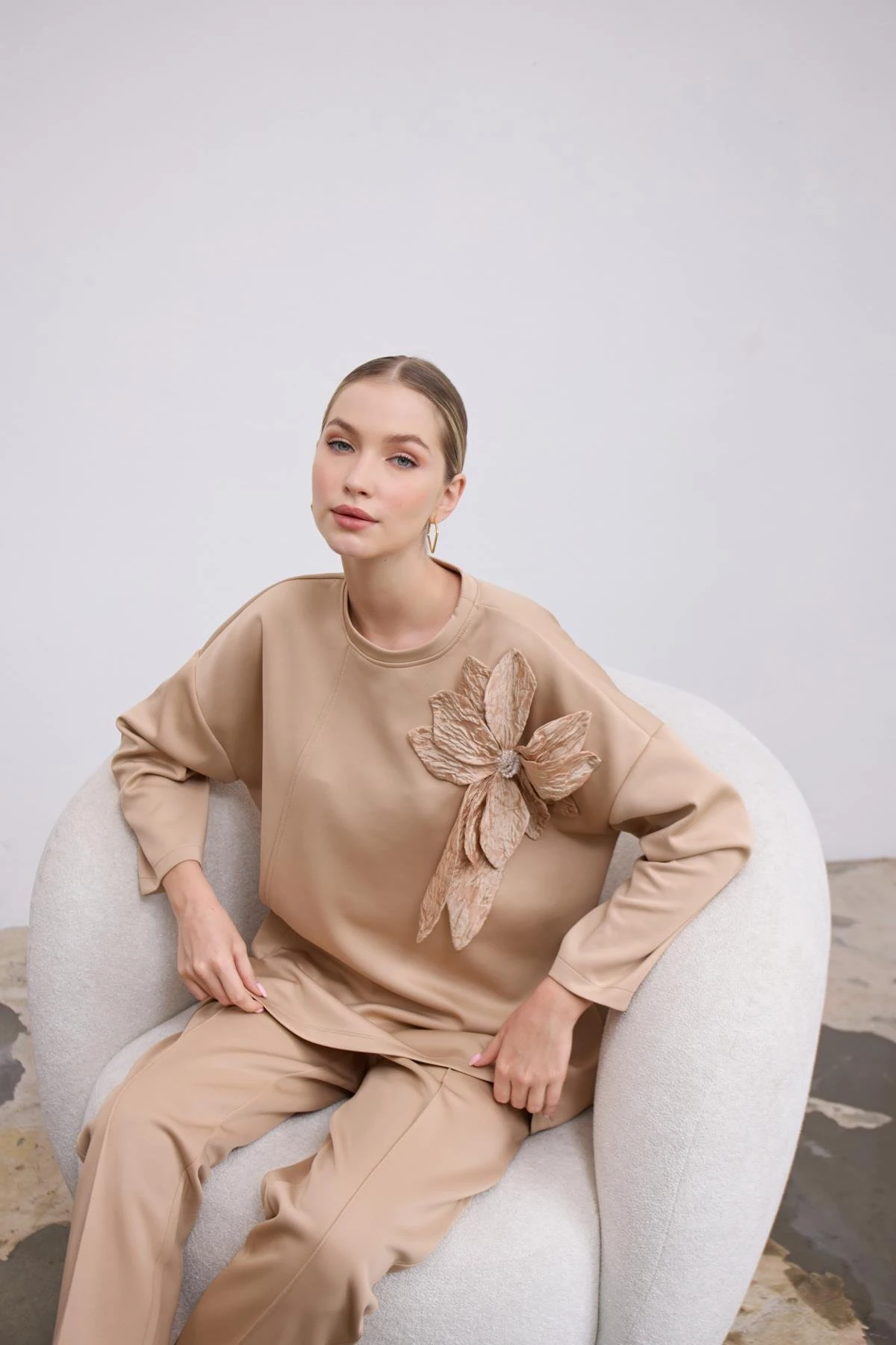 Çiçek Takım-Camel