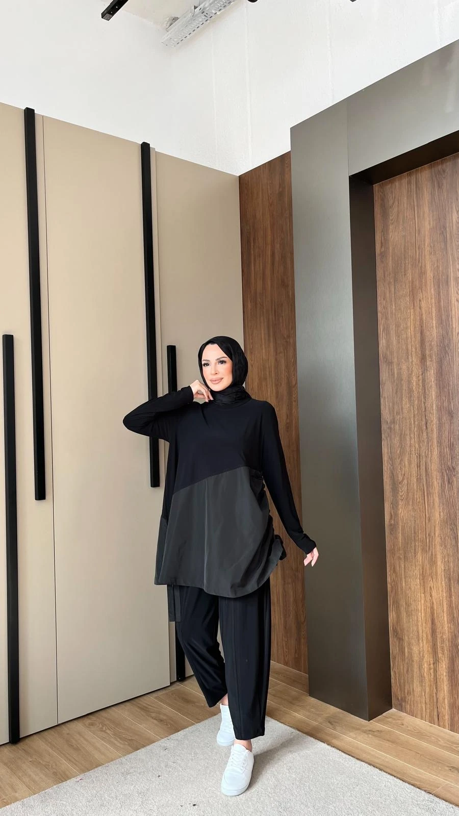 Büzgülü Takım nurcan çetin - SİYAH