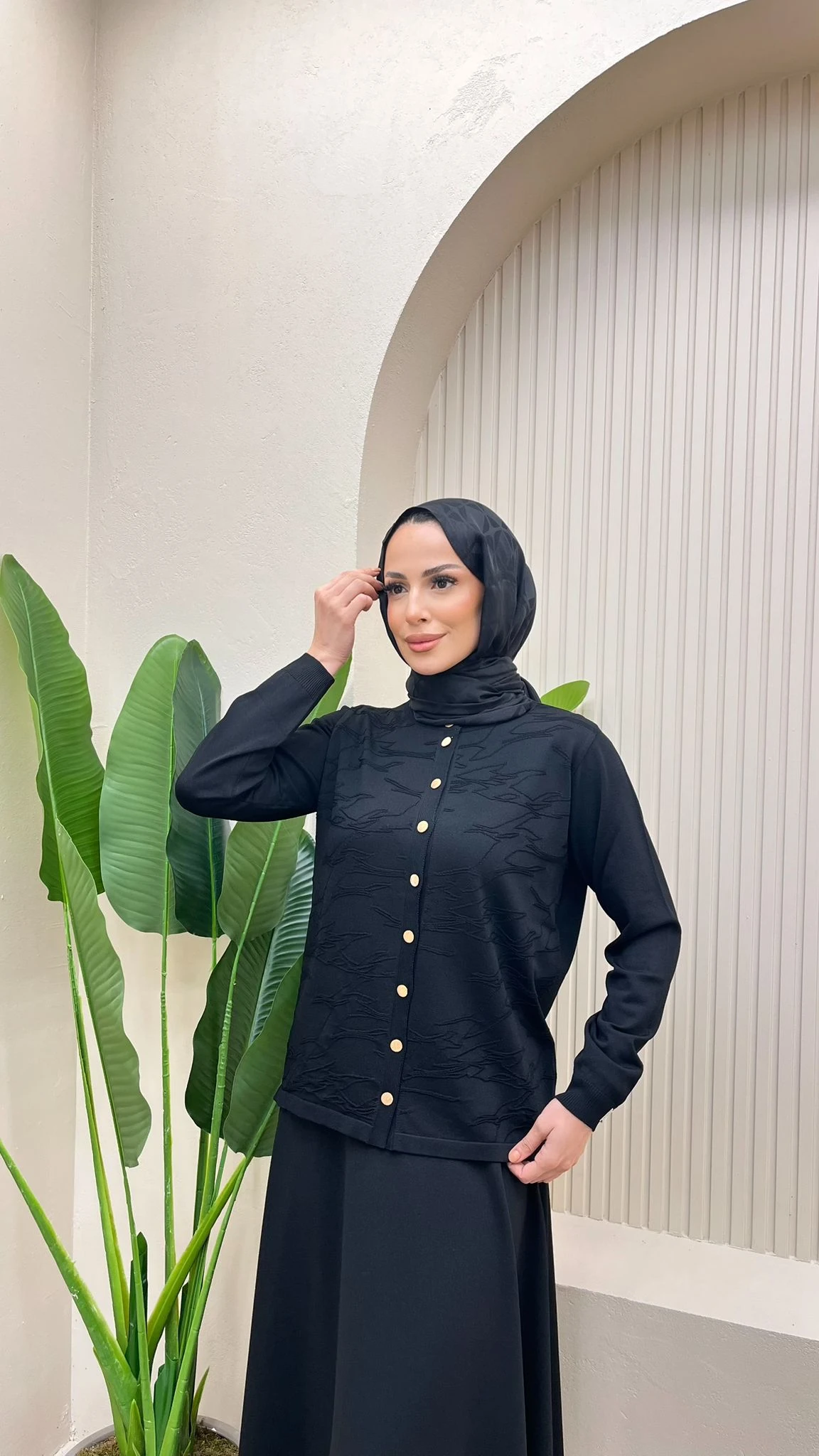 Kırlangıç Hırka - SİYAH