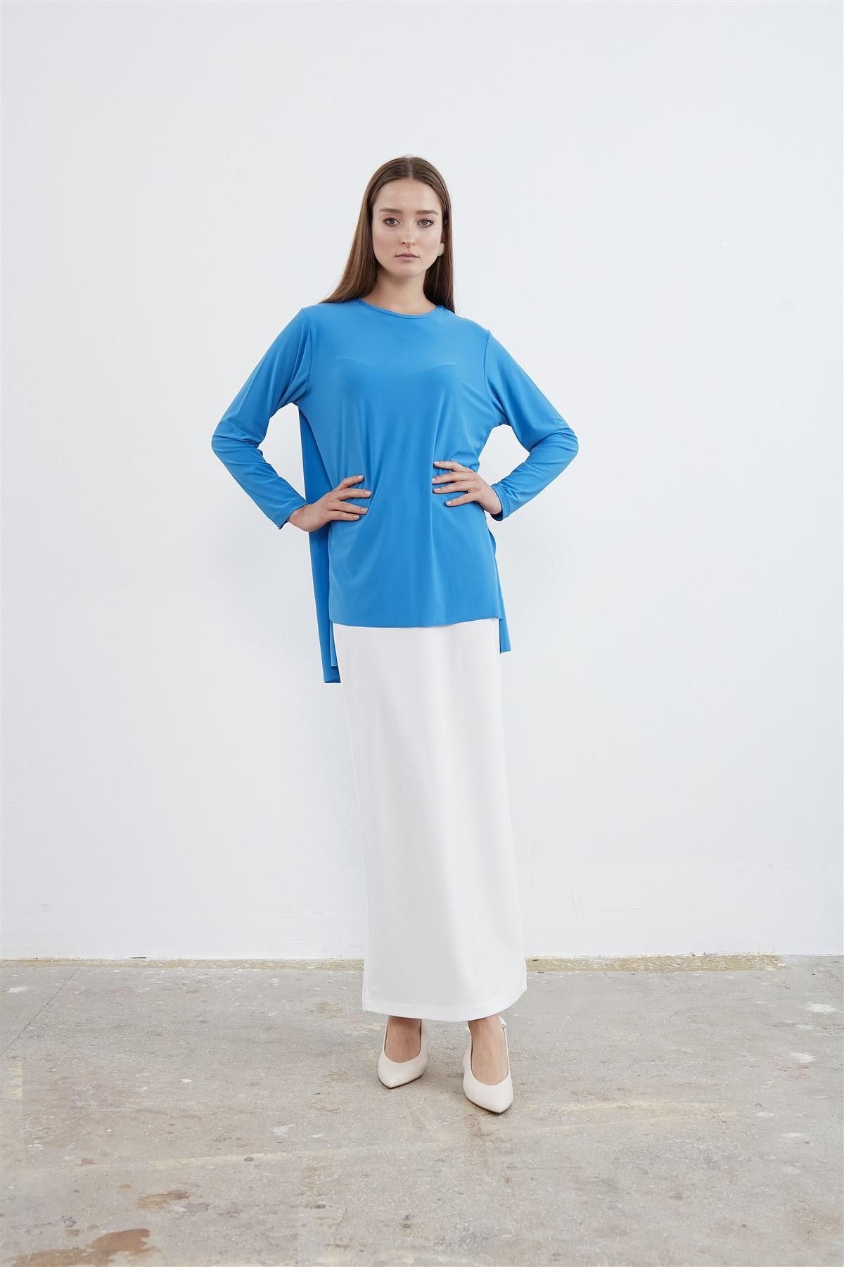 Basic Tunik Mavi