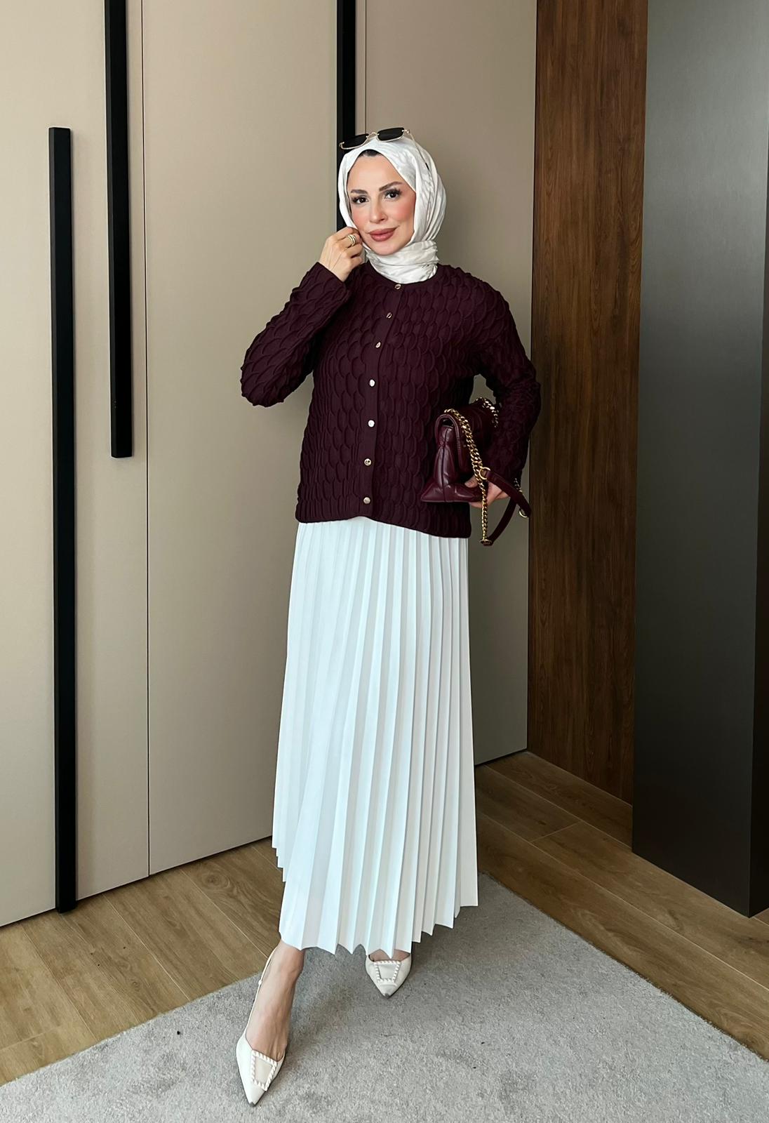 Bisiklet Yaka Hırka - MÜRDÜM