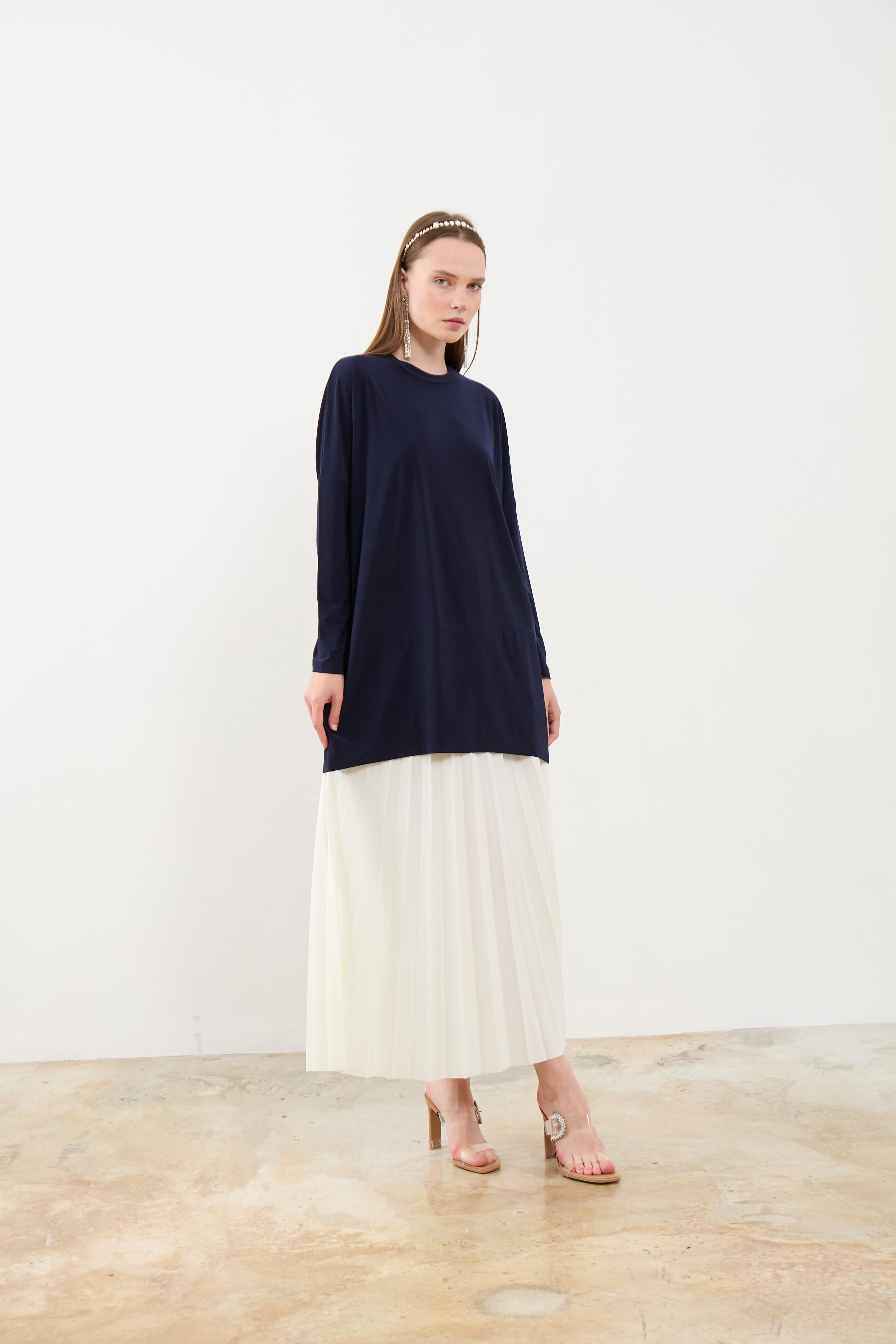 Makas Tunik Lacivert