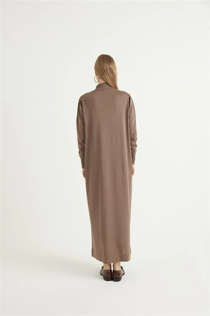 İncila Elbise-Mocha