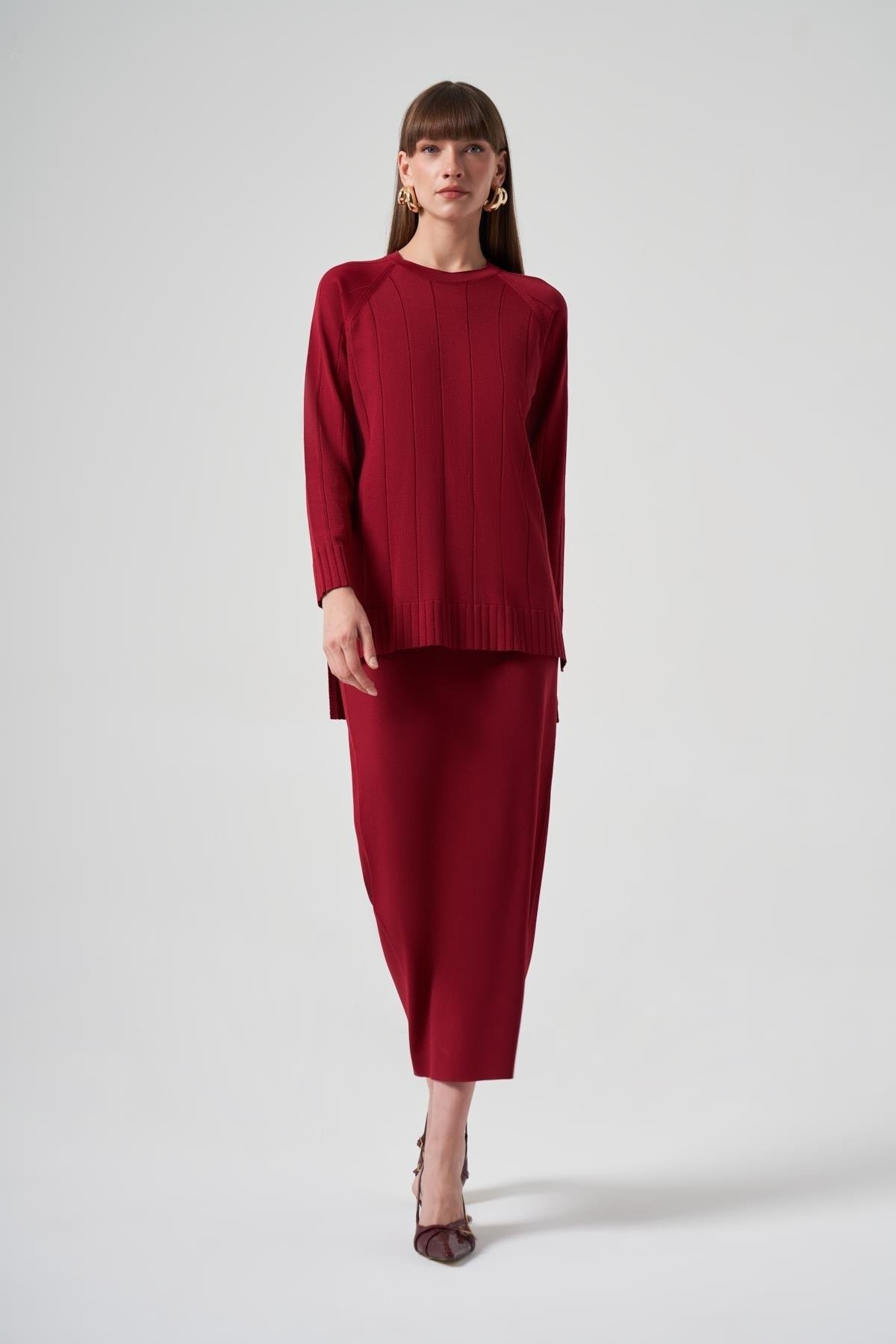 Basic Takım-Bordo