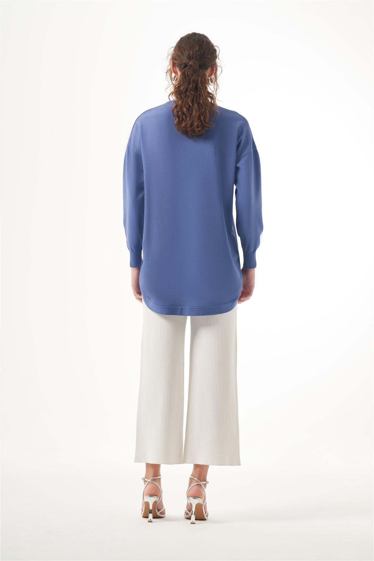 Donna Nuss Tunik-Mavi