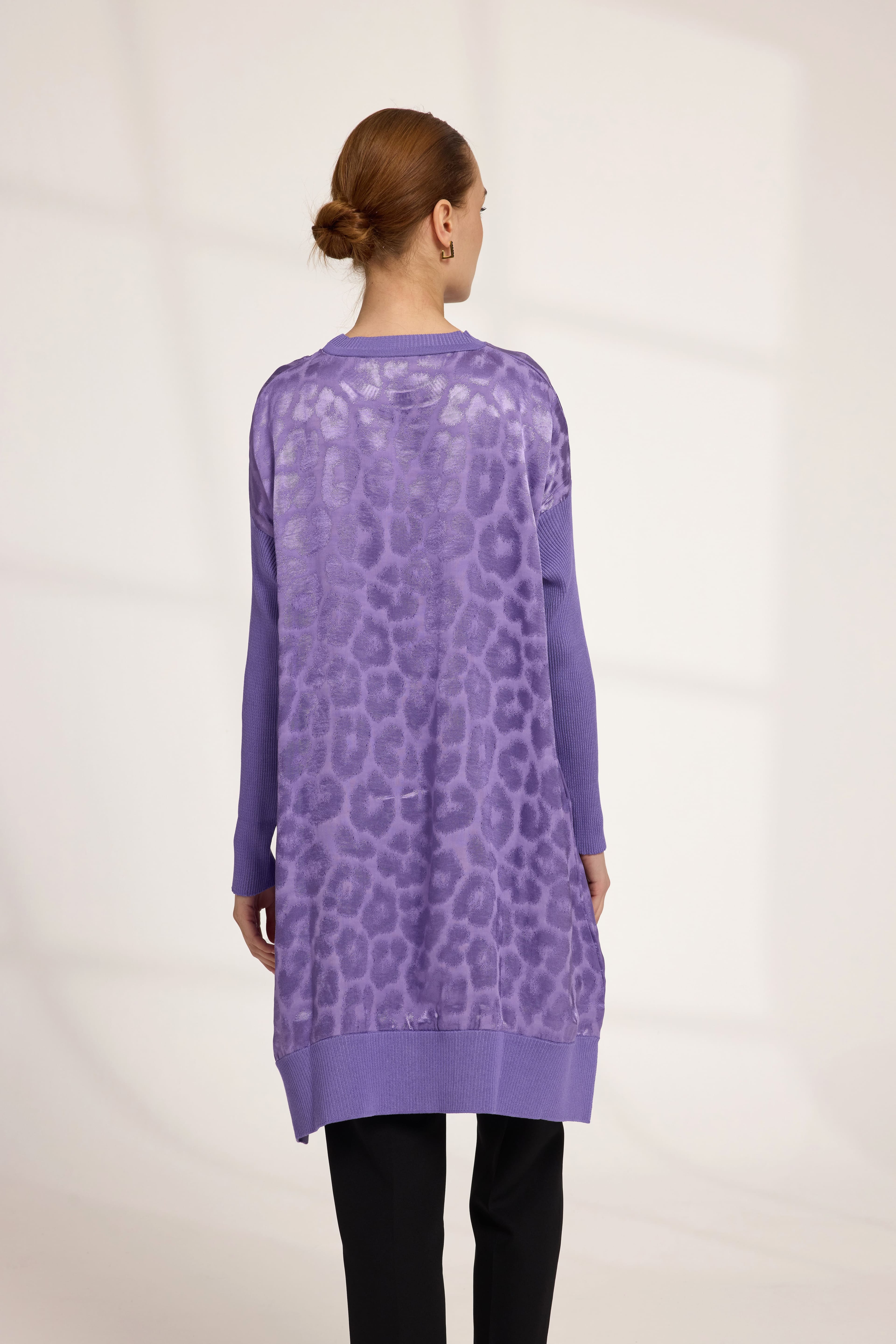 Leopar Tunik Lila