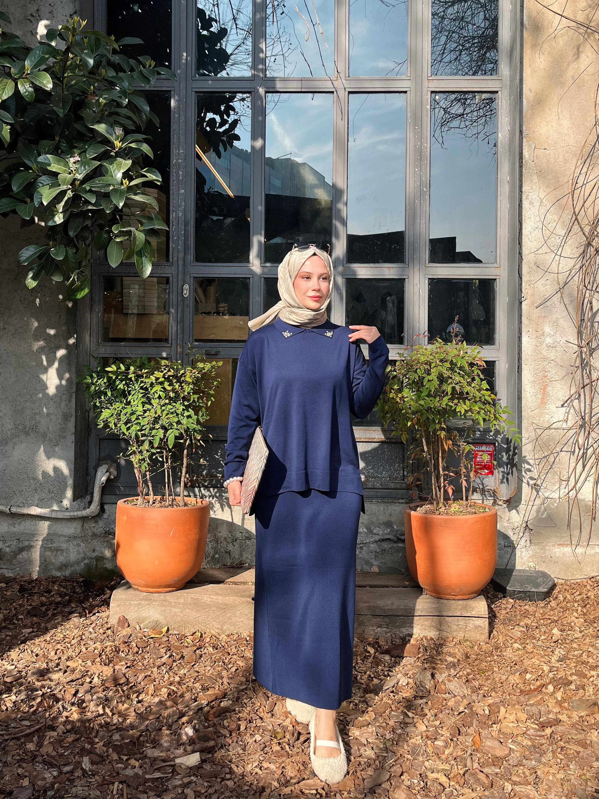 Sahra Takım Lacivert