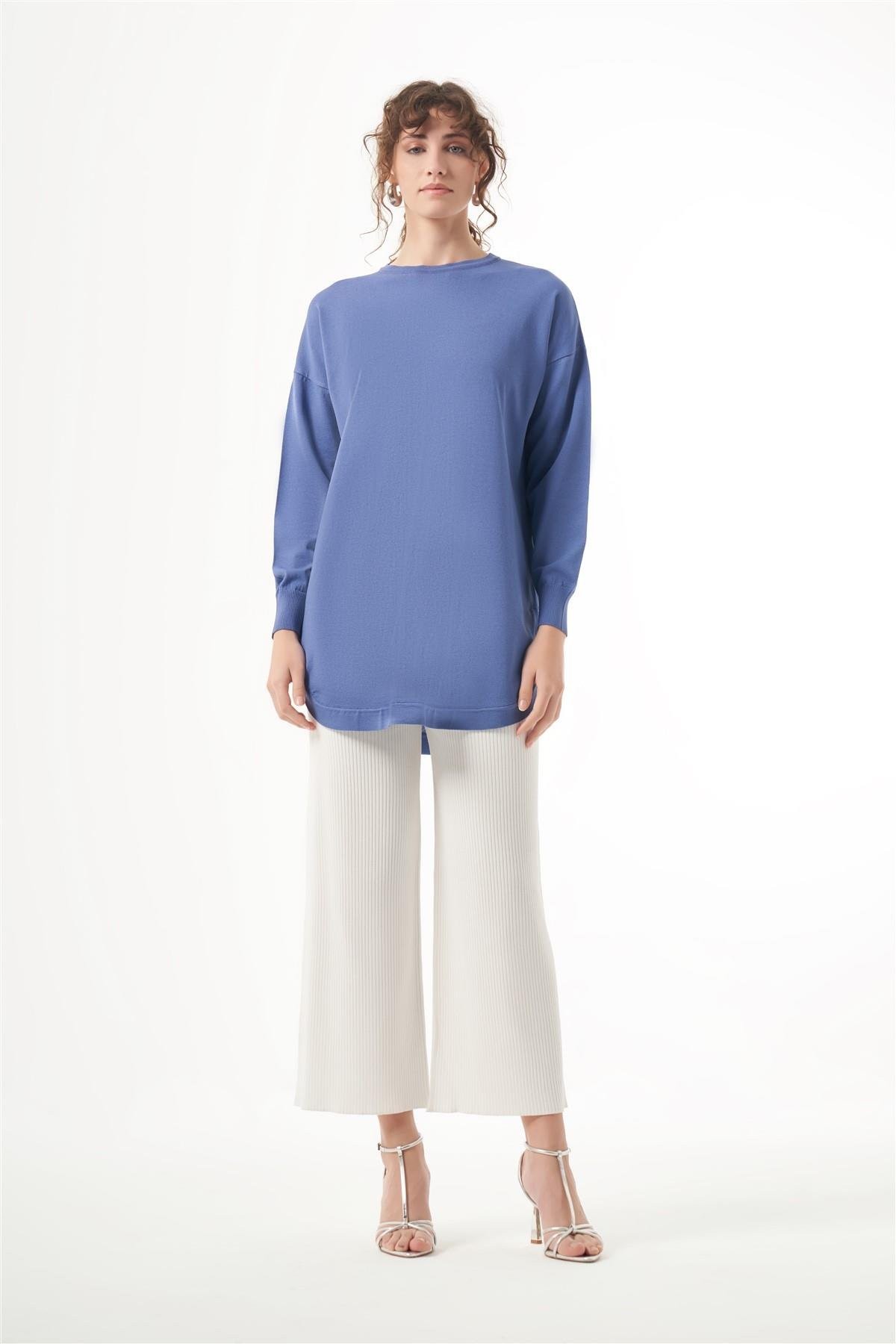 Donna Nuss Tunik-Mavi