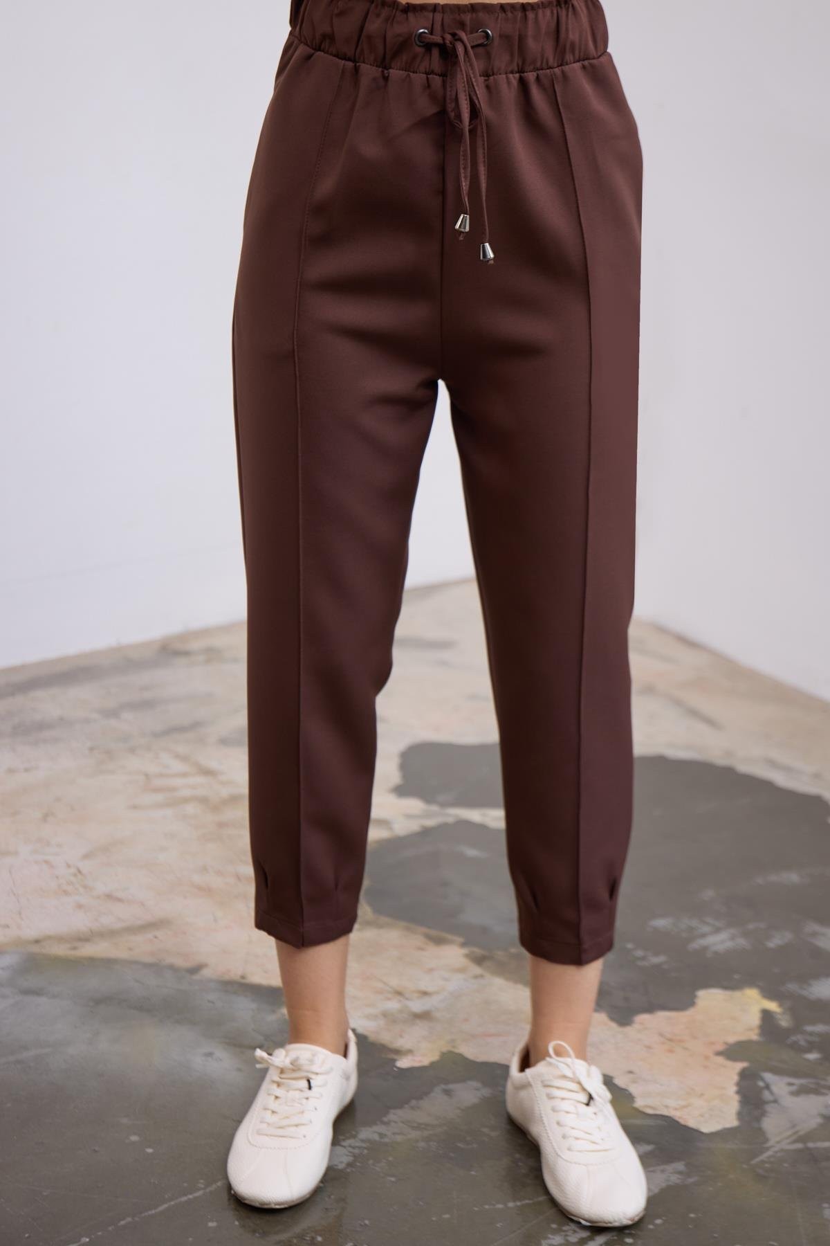 Pikap Jogger Pantolon-Kahverengi