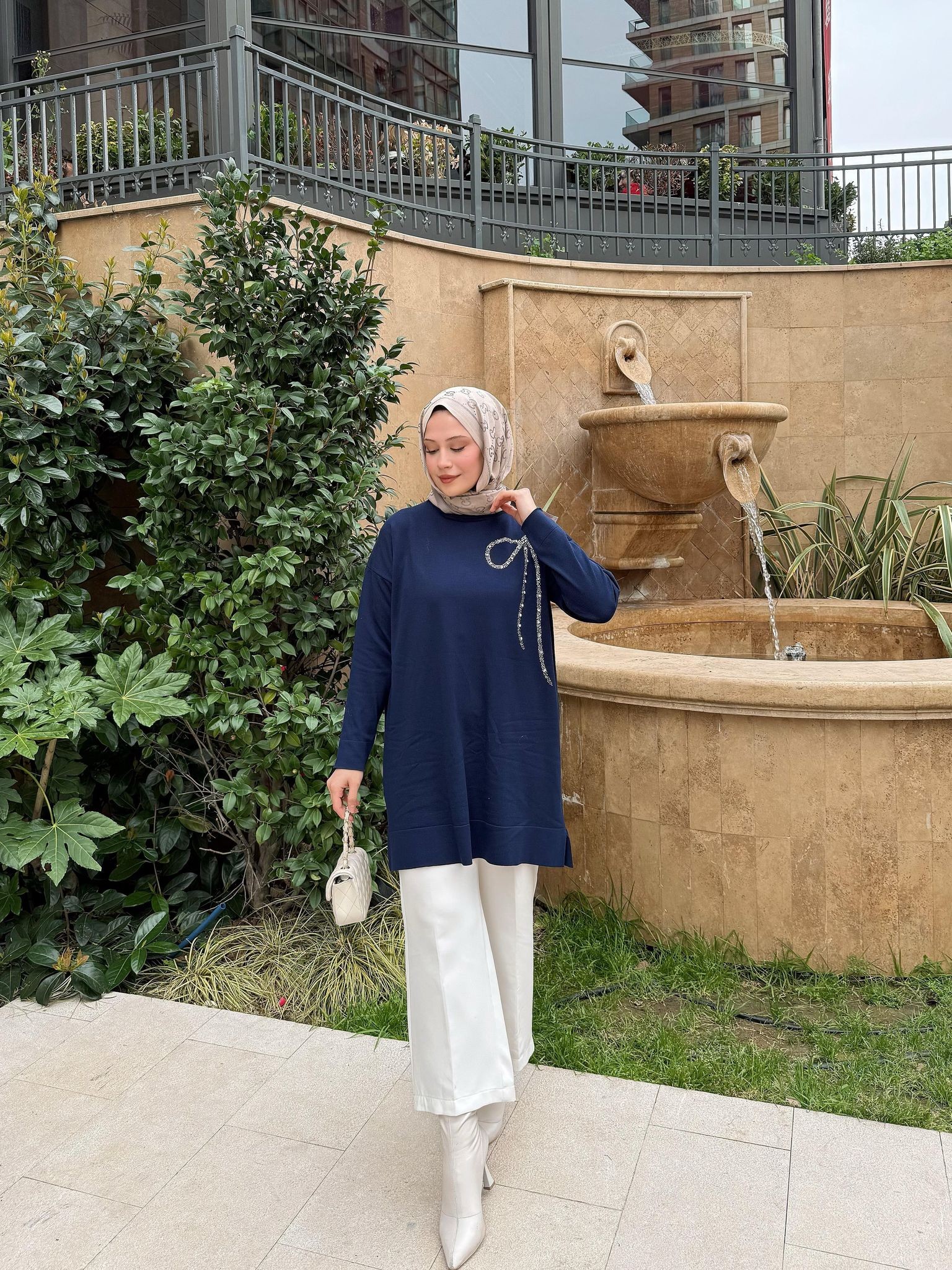 Fiyonk Tunik Lacivert