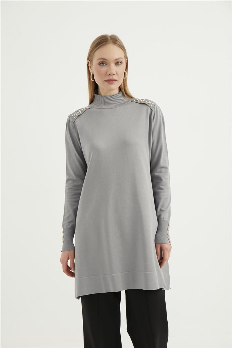 İncila Tunik-Gri