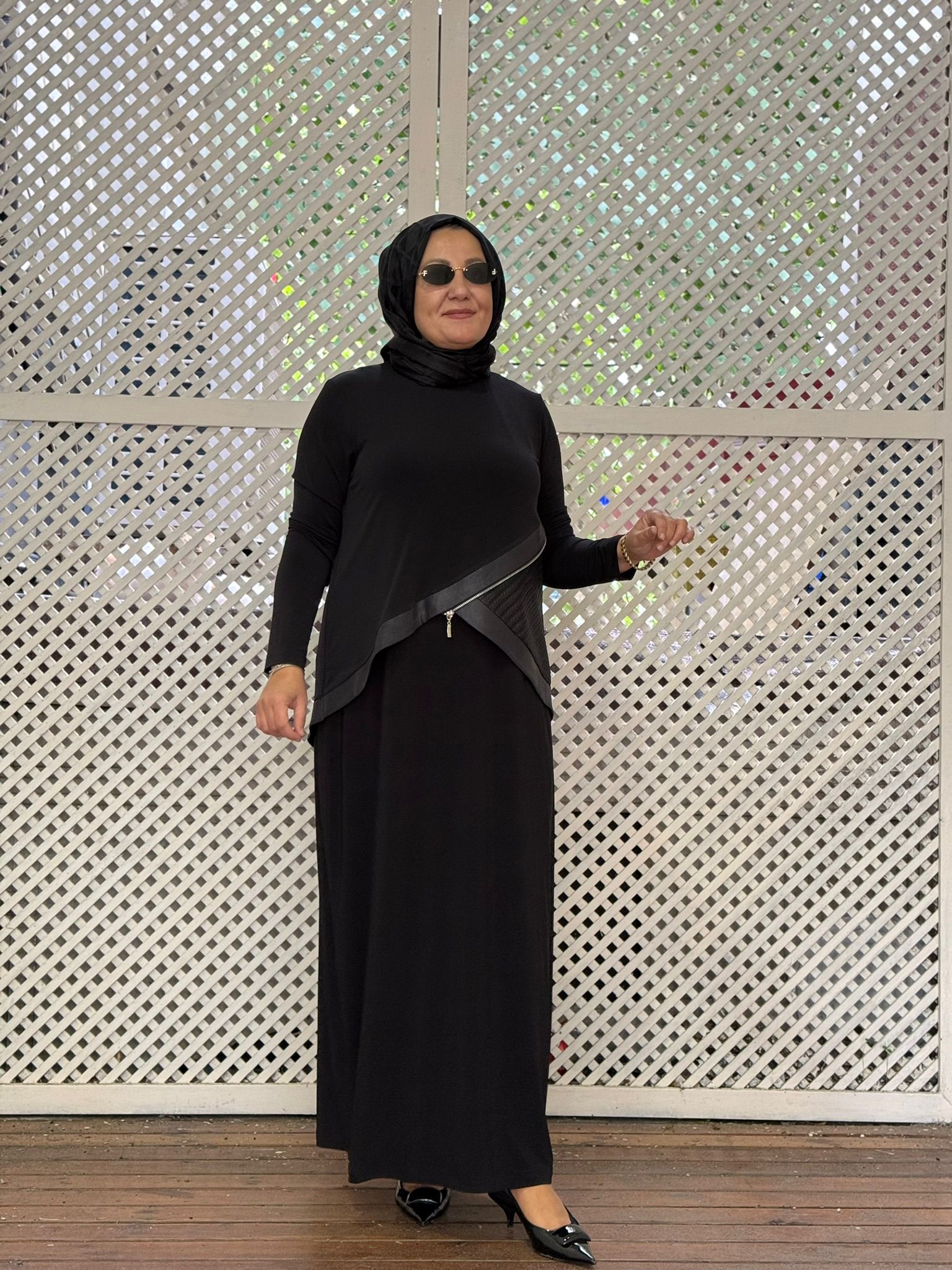 Balıksırtı Detay Elbise