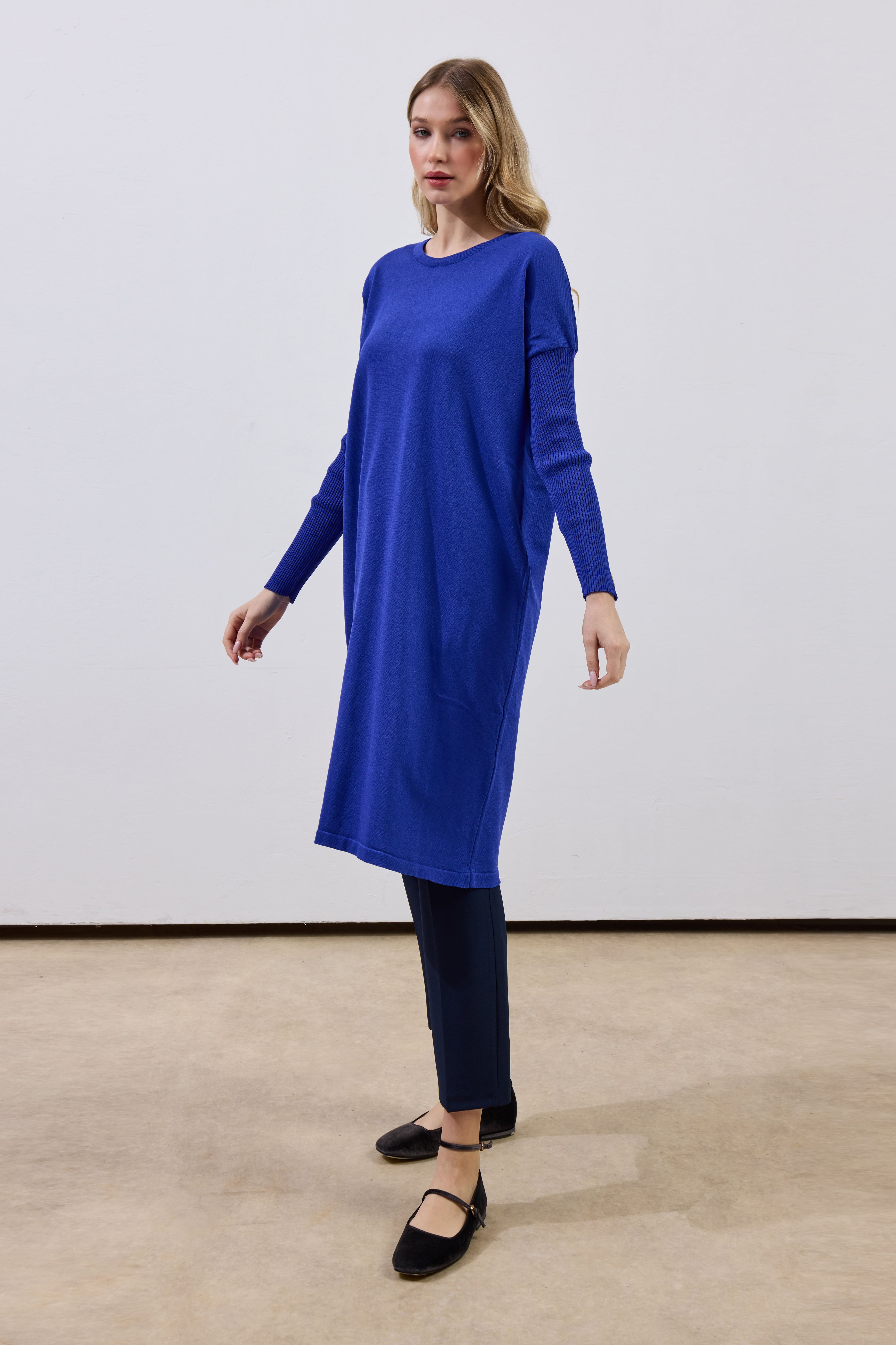Fitilli Basic Tunik Saks