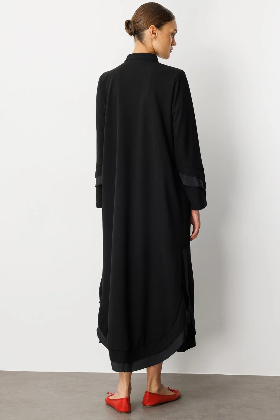 Şifon Garnili Feraje