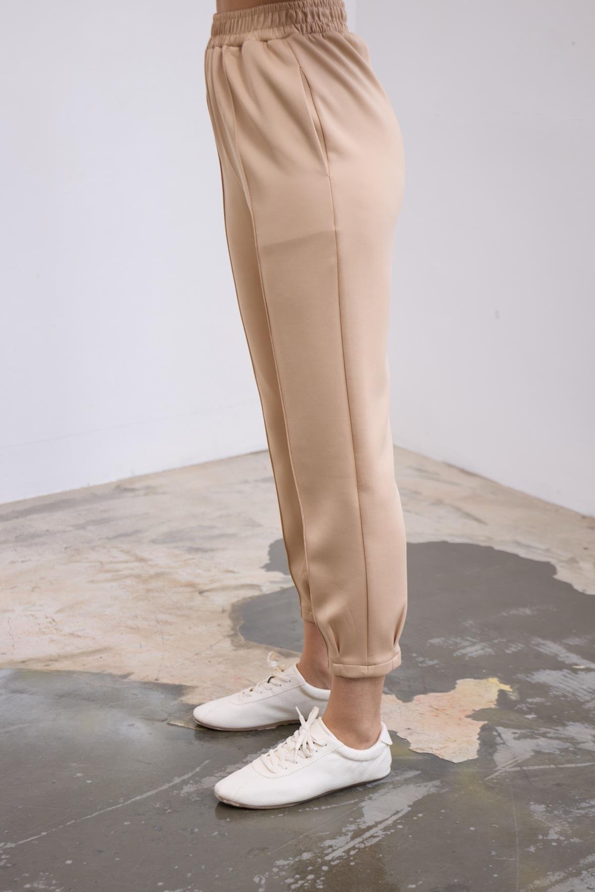 Safir Scuba Pensli Pantolon-Camel