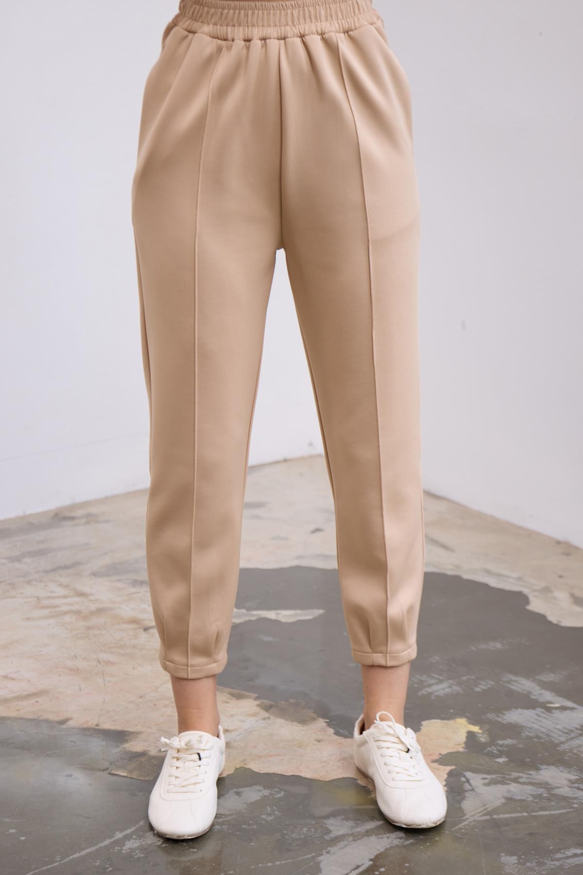 Safir Scuba Pensli Pantolon-Camel