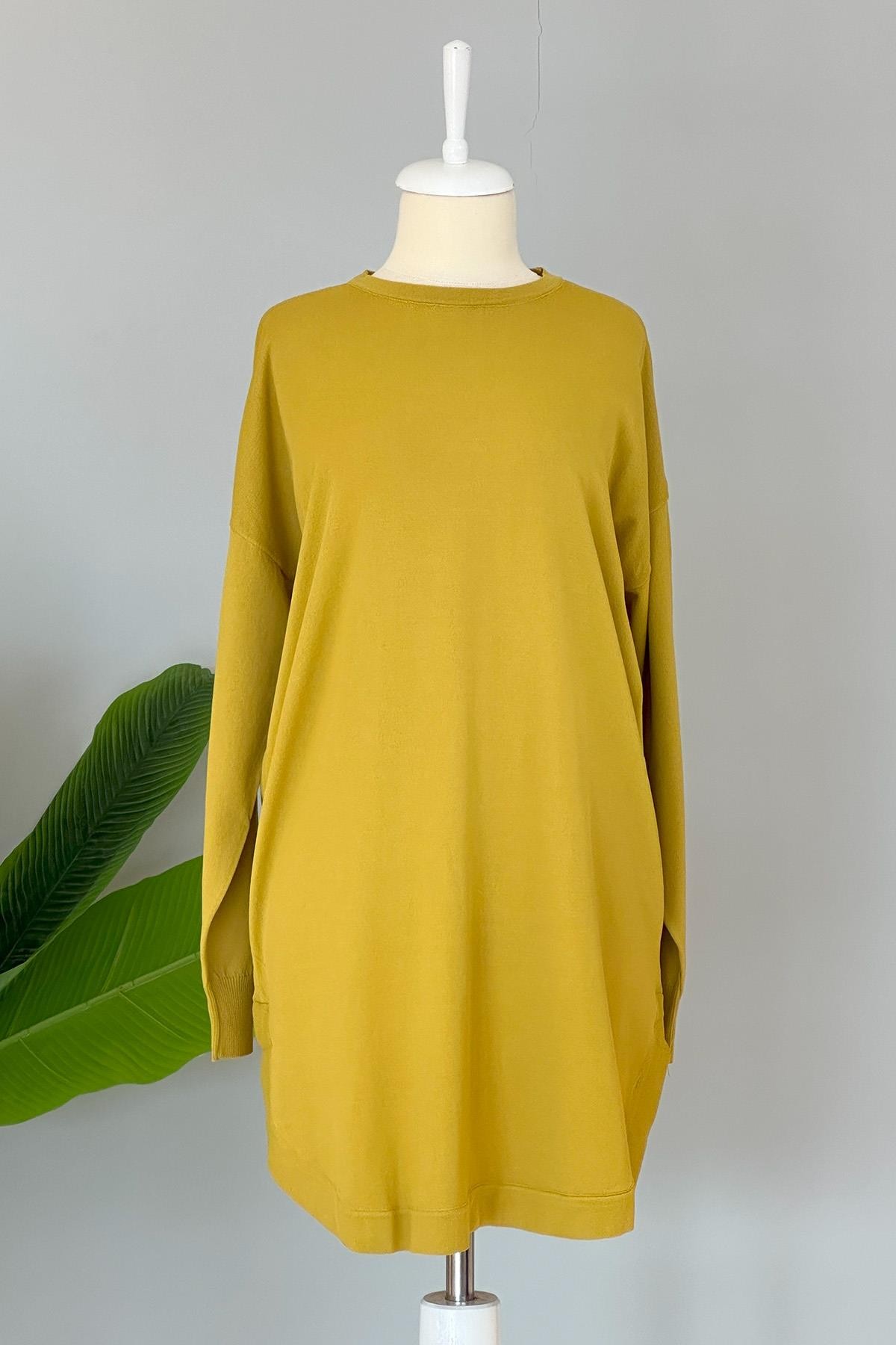Nuss Merserize Oval Kesim Tunik 1200 Yağ Yeşil