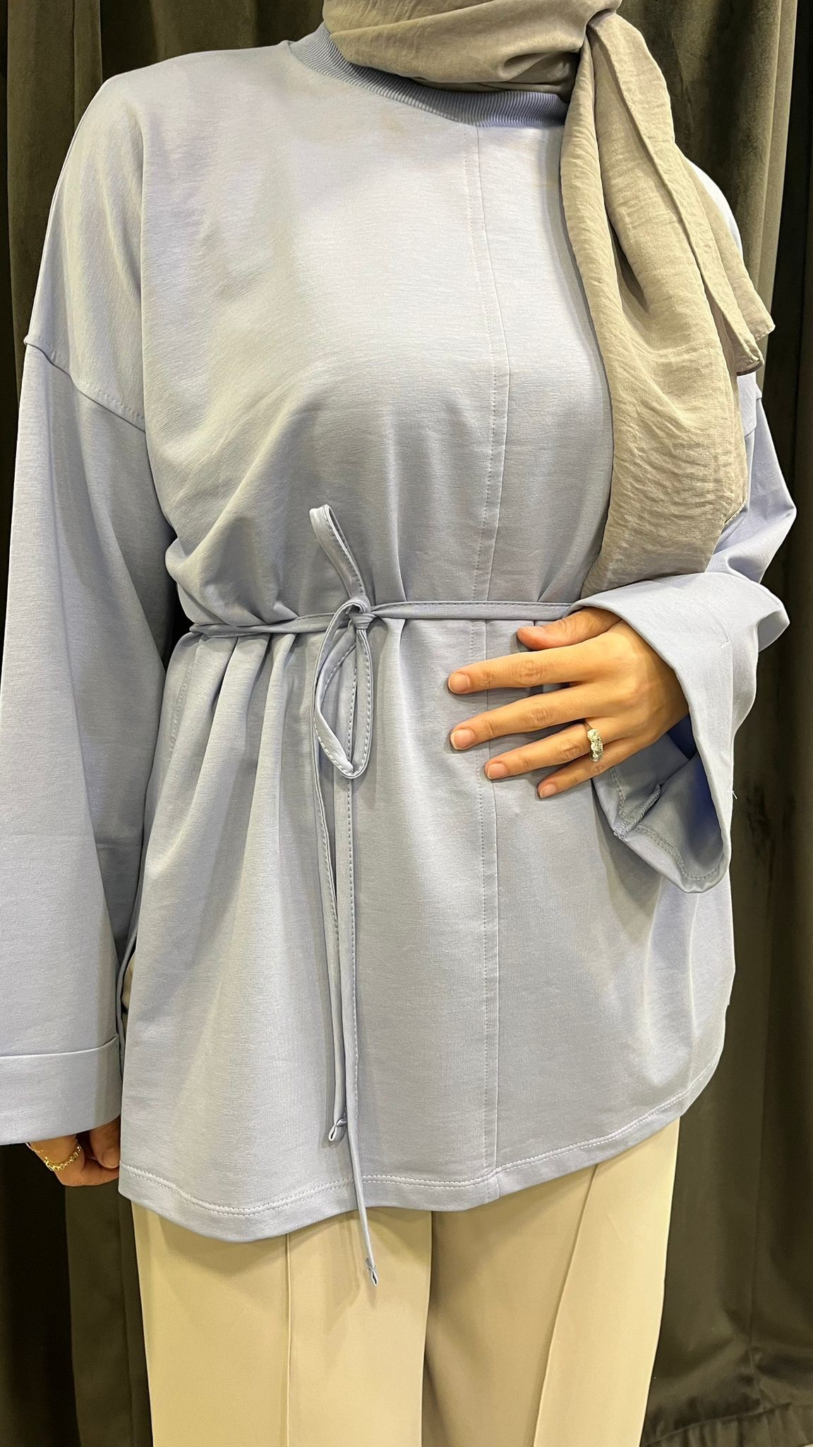 Soft Tunik Bebe Mavi