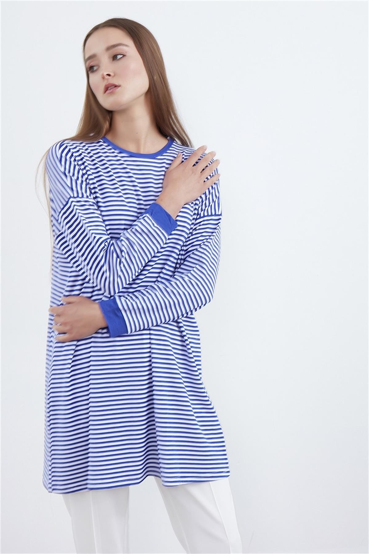 Çizgili Tunik Saks