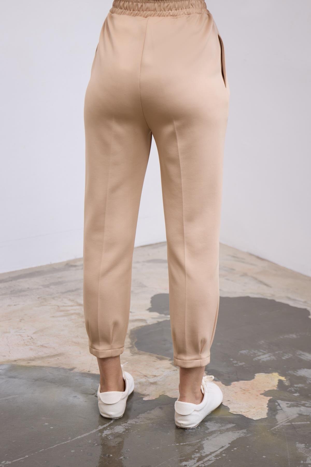 Safir Scuba Pensli Pantolon-Camel