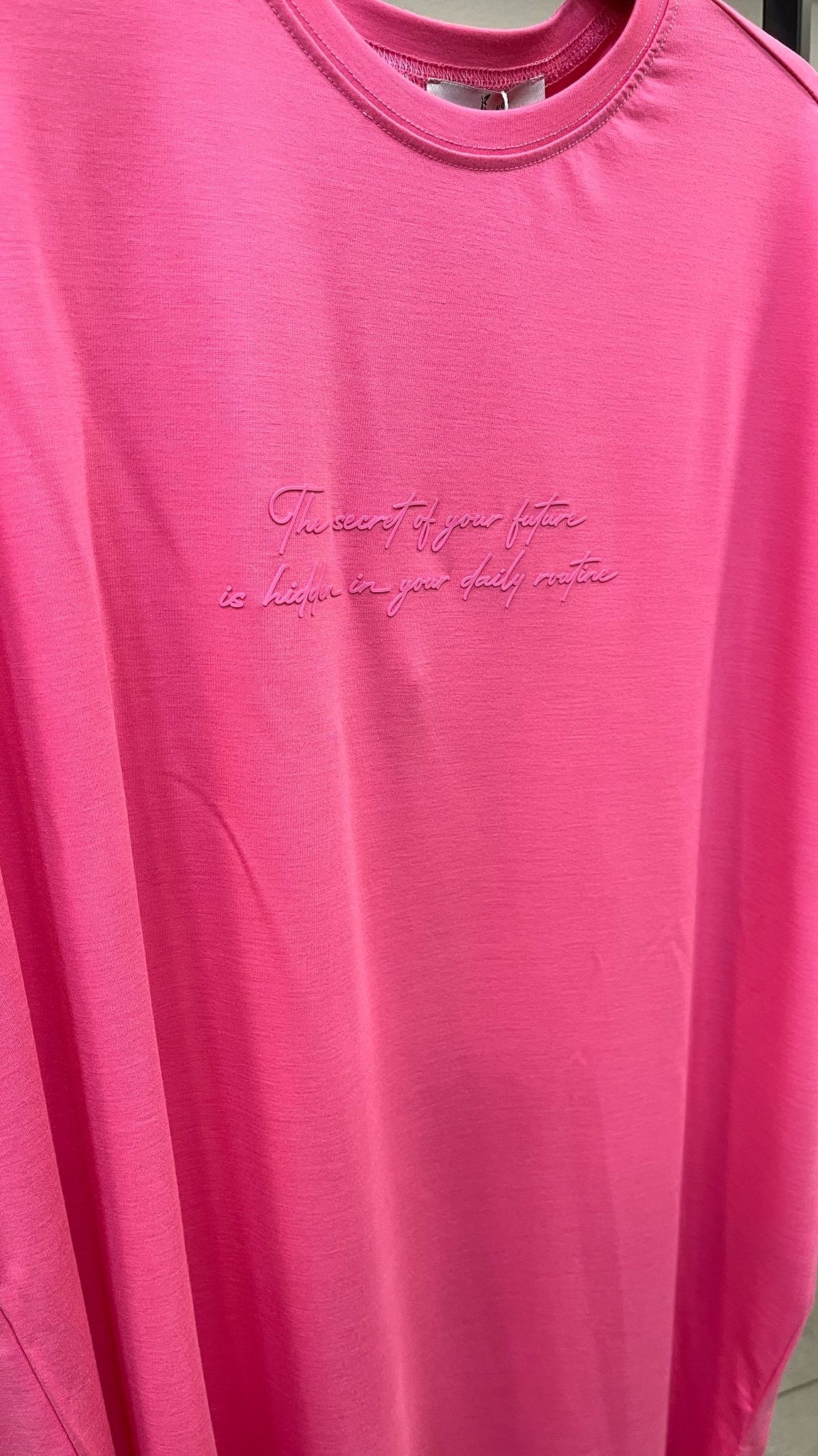YAZILI İÇLİK PEMBE