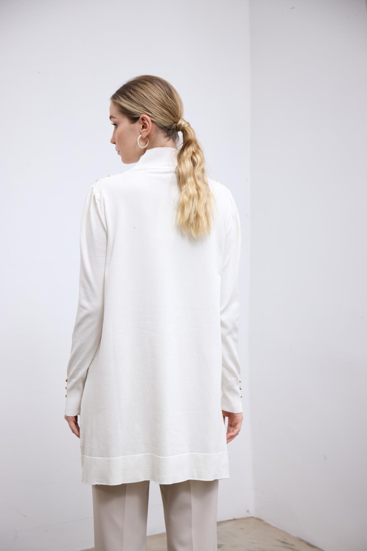 İncila Tunik-Beyaz