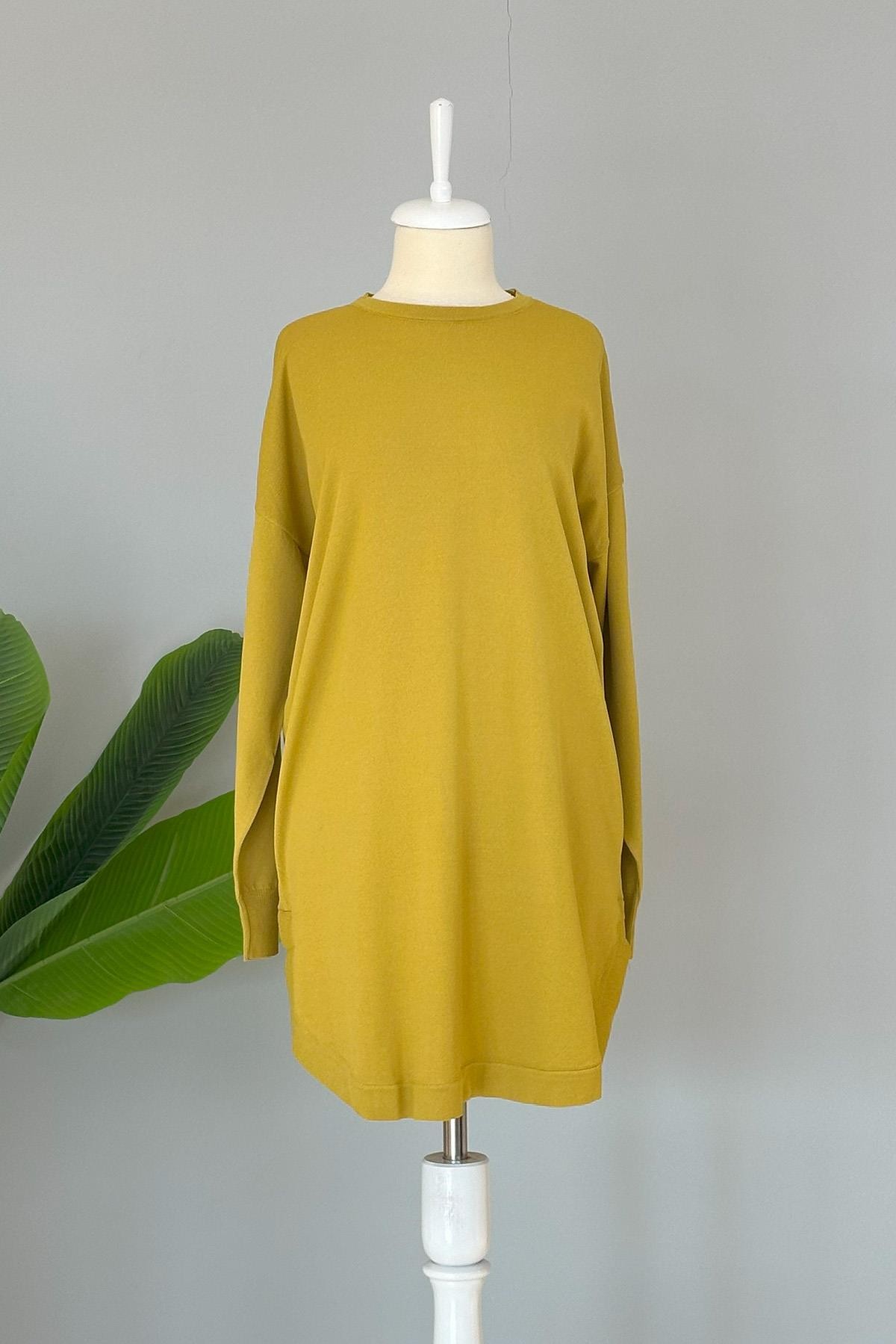Nuss Merserize Oval Kesim Tunik 1200 Yağ Yeşil