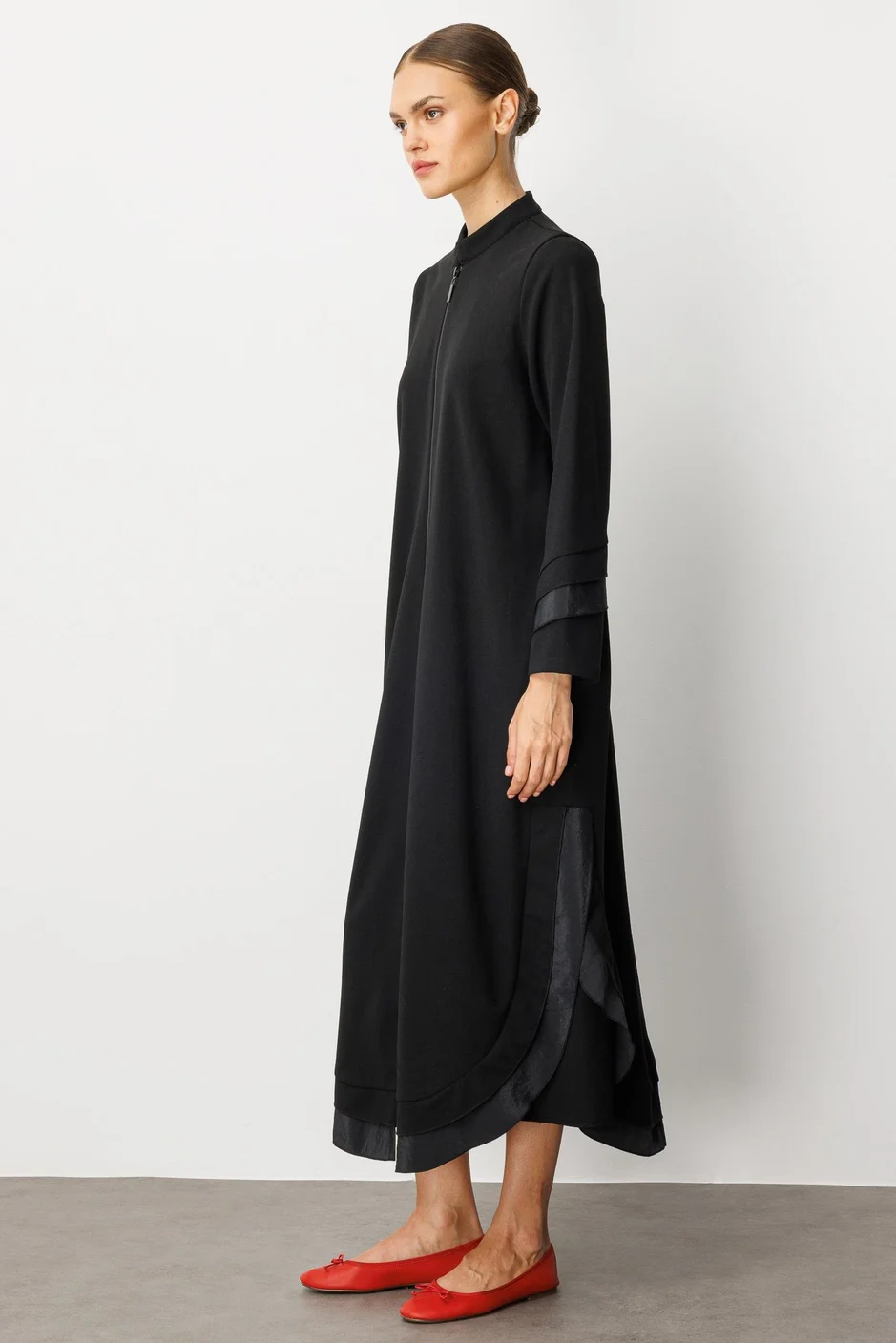 Şifon Garnili Feraje