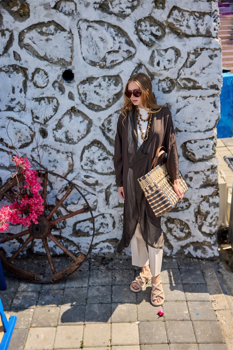 Crush Tunik Kahvrengi