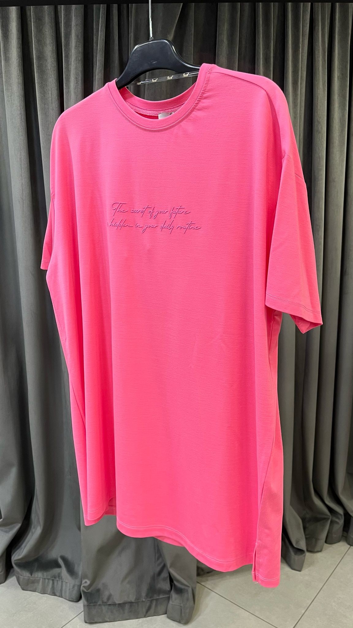 YAZILI İÇLİK PEMBE