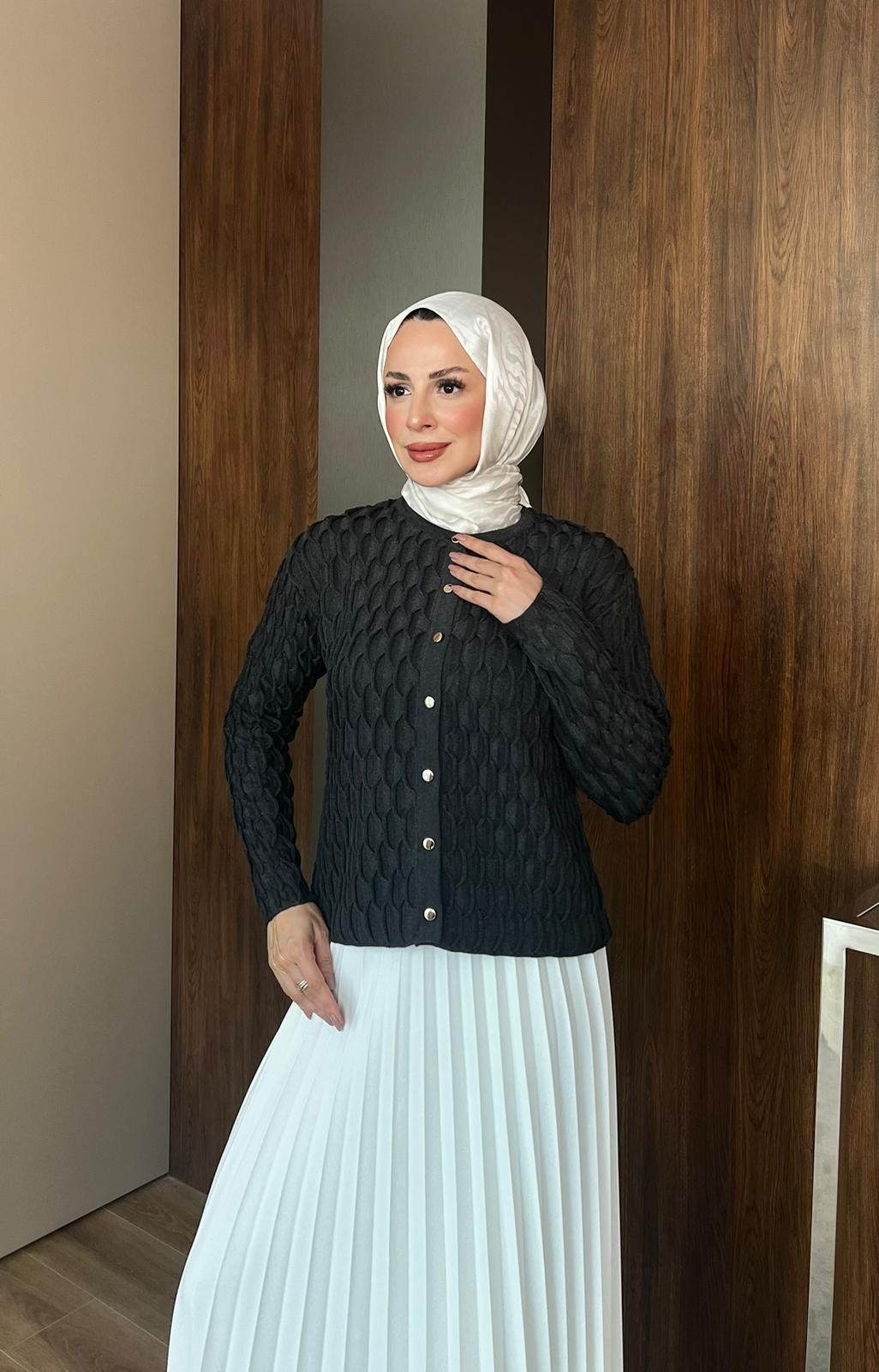 Bisiklet Yaka Hırka