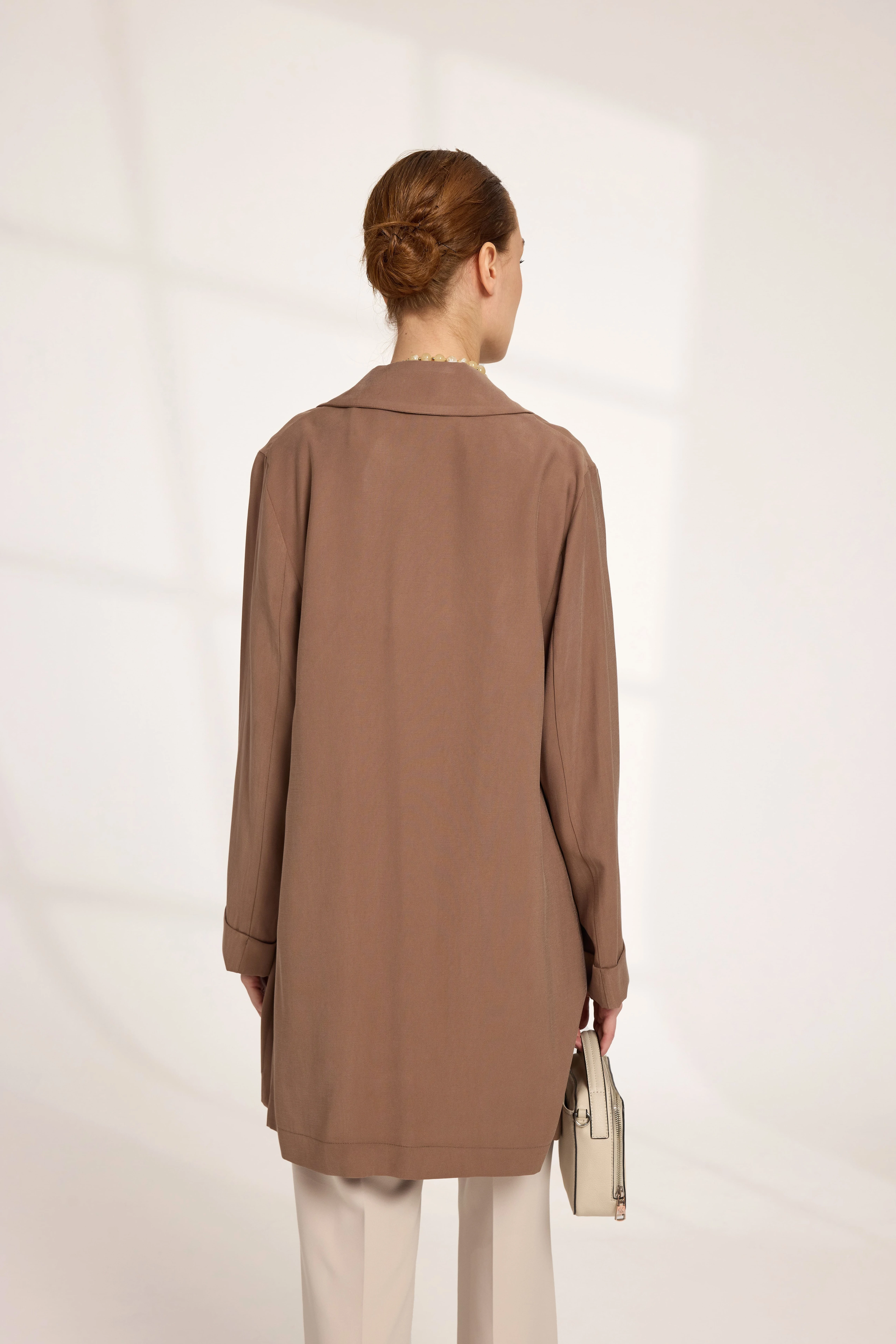 Cupra Blazer Ceket Kahve