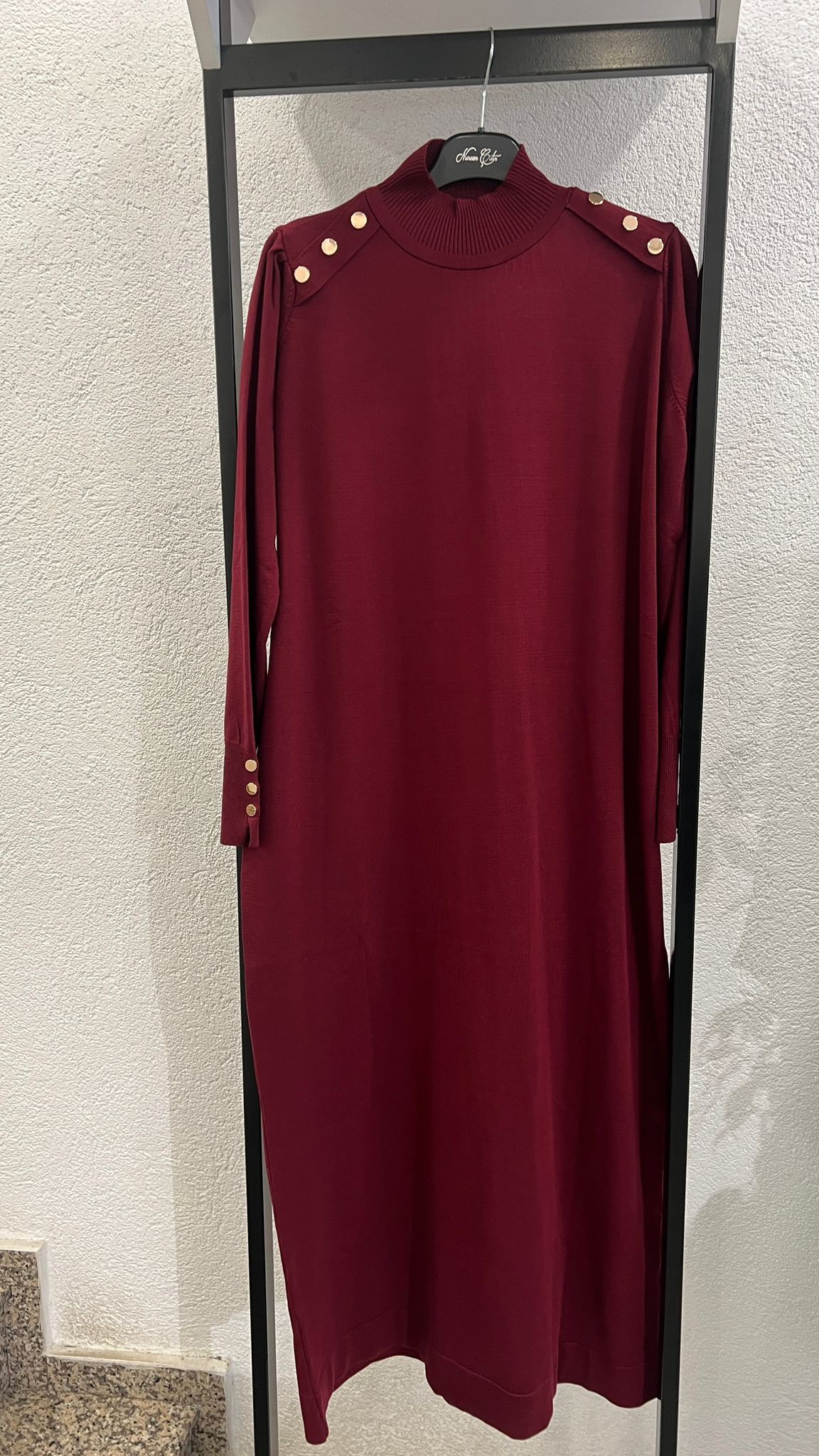 Candy Elbise Bordo