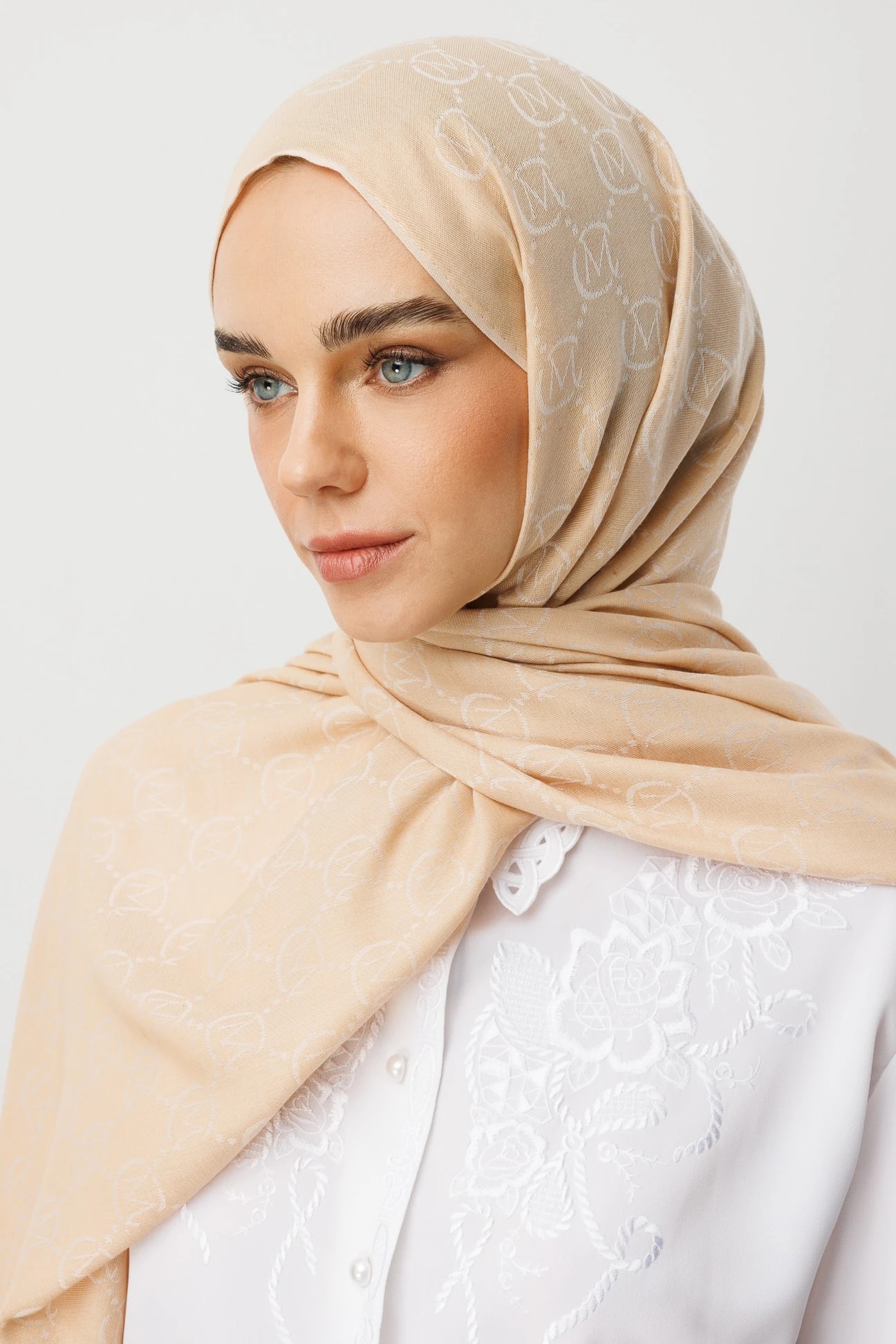 Yün İpek Şal - VANİLYA