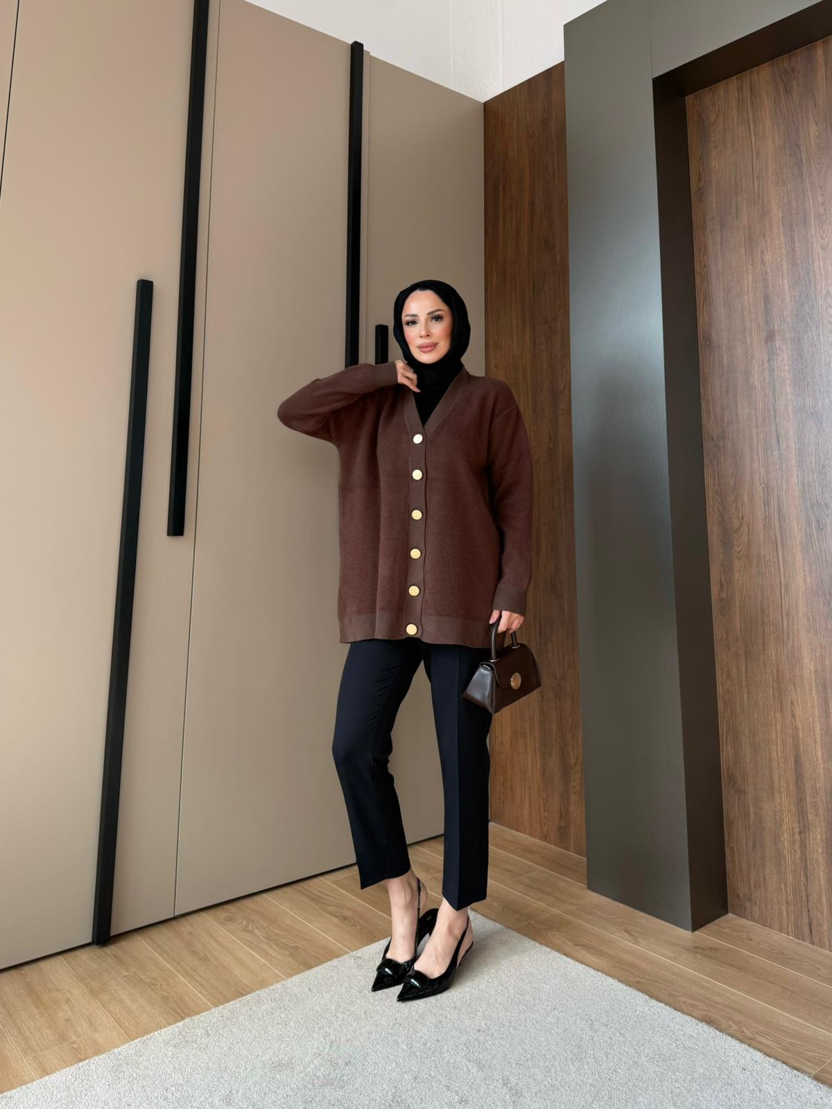 Duru Hırka - Kahverengi