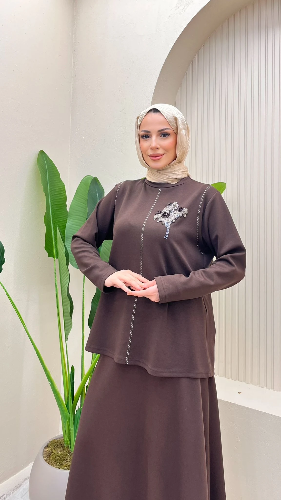 Dikiş Detaylı Takım