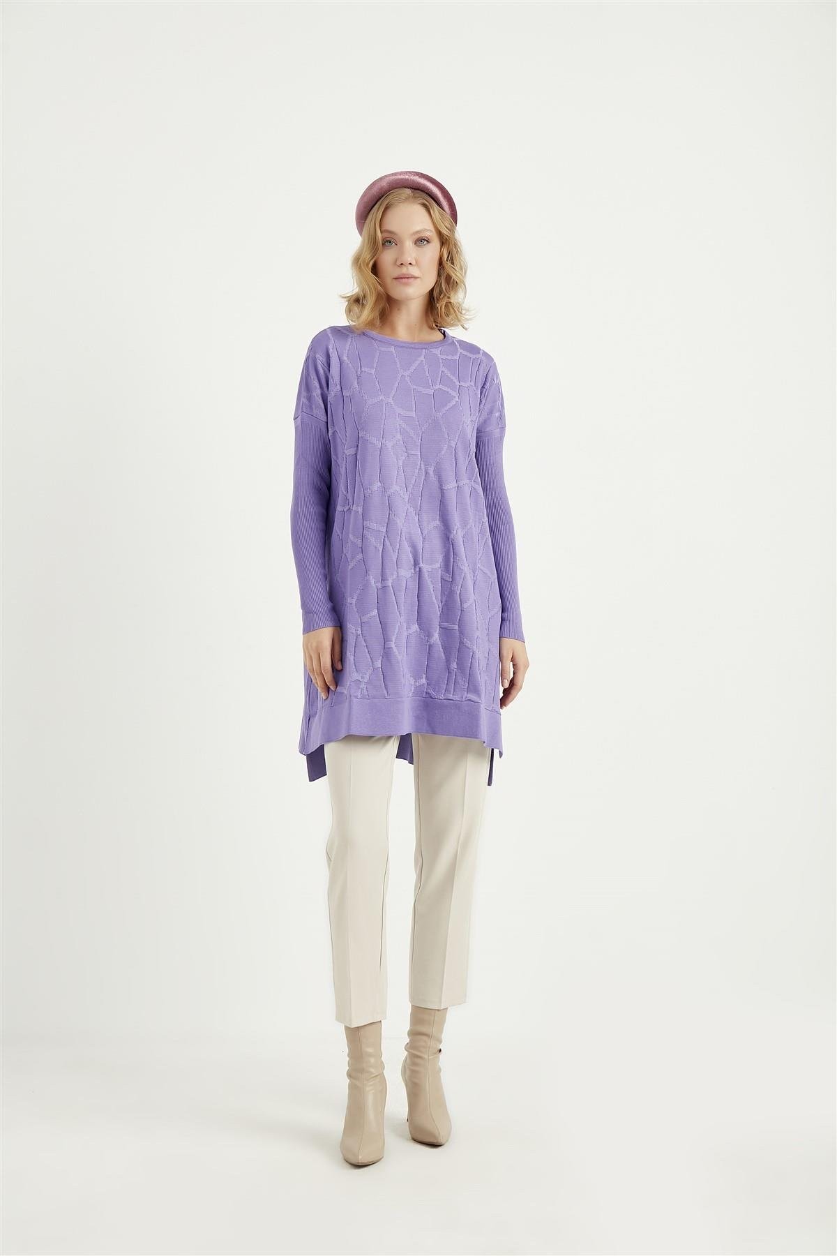 Nora Merserize Tunik Lila