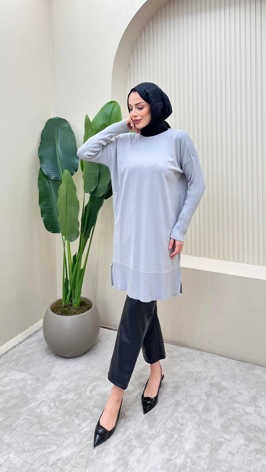 Uzun Merserize Tunik 